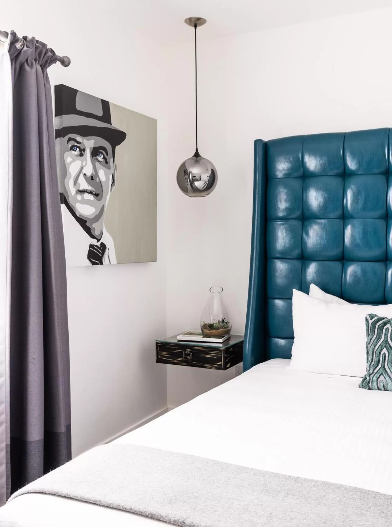 Bed in The Palm Springs Hotel