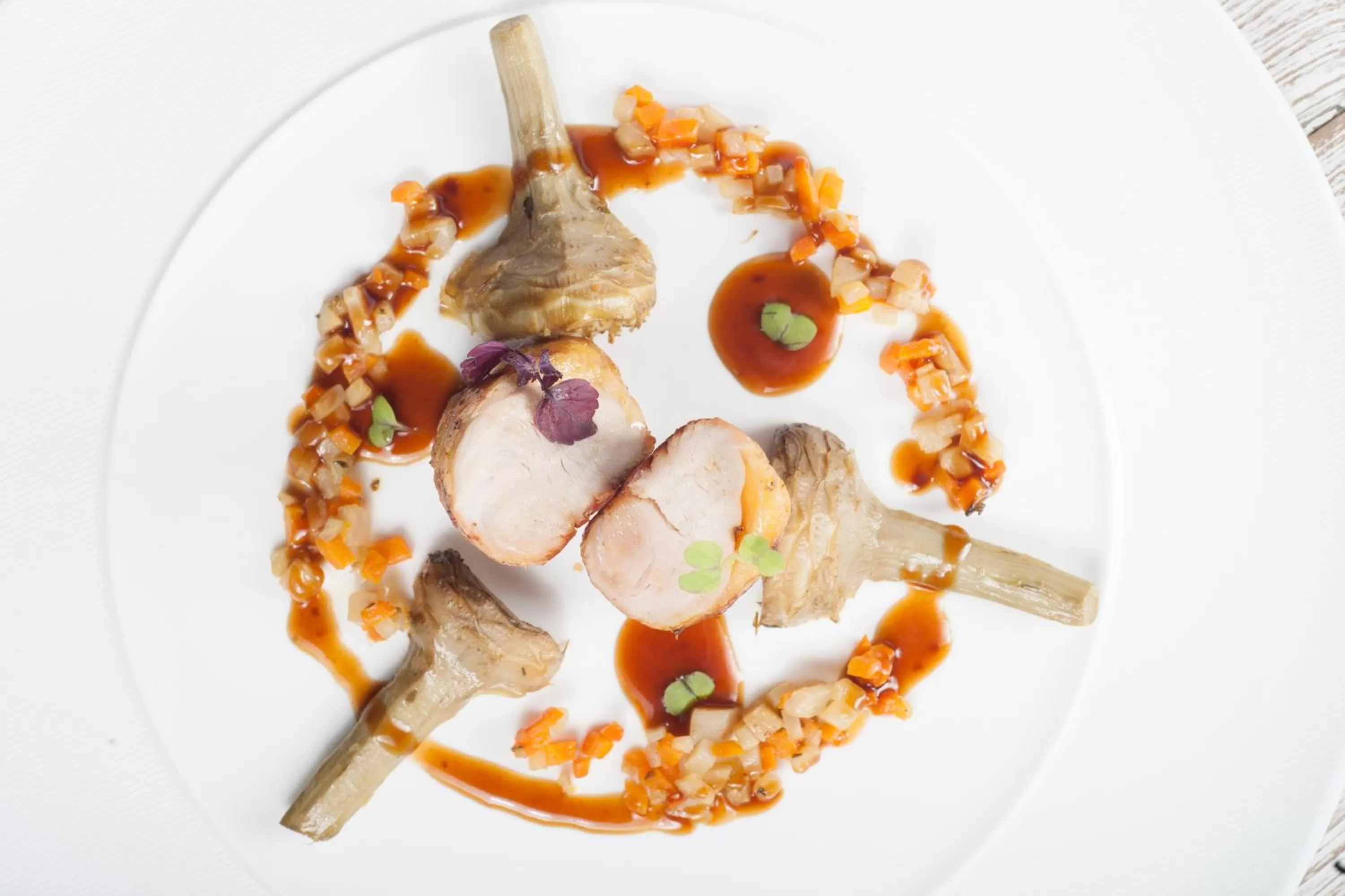 Food close-up in Le Spinaker