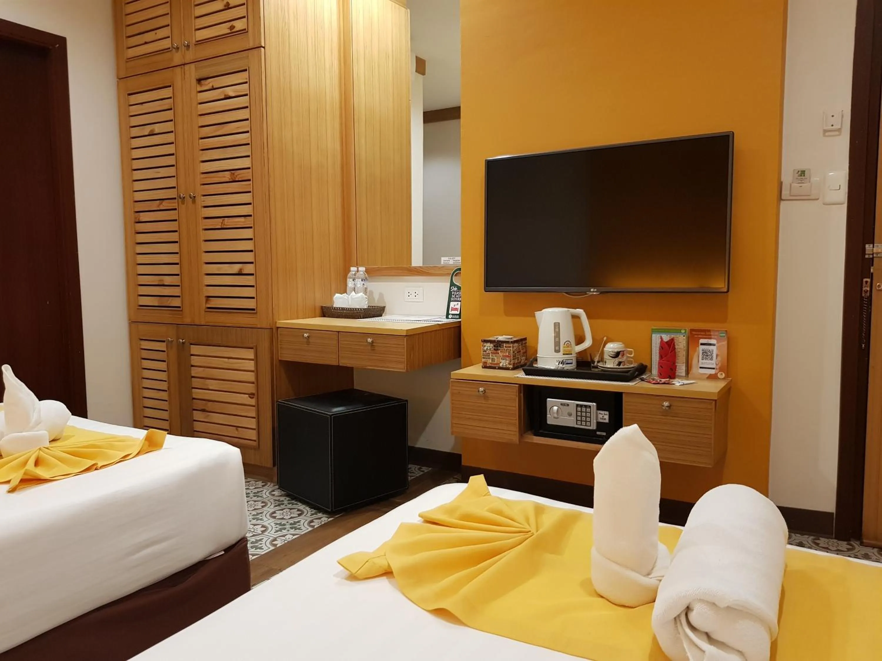 TV and multimedia, Bed in Tee Pak Dee Resident Phuket