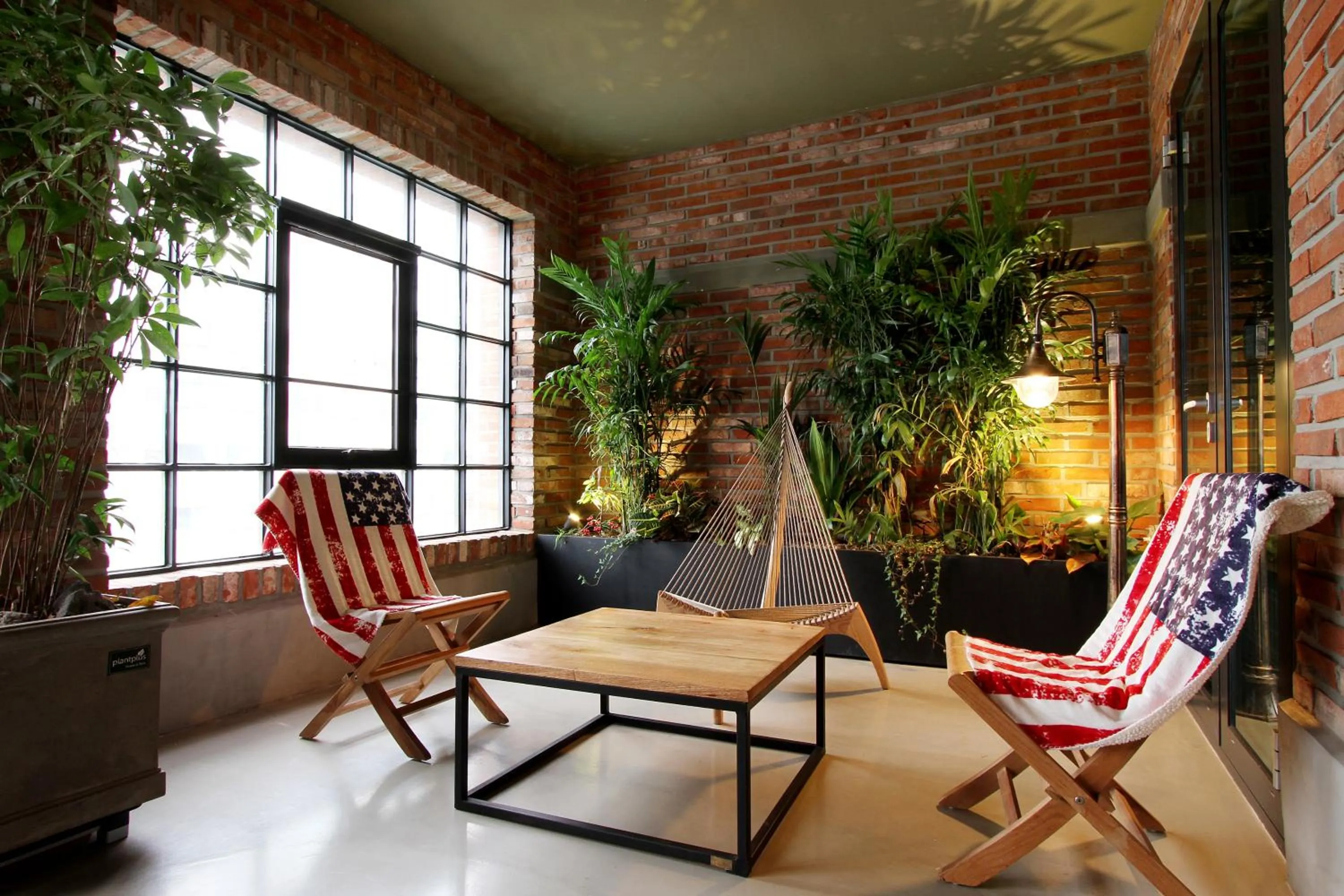 Seating area in Boutique Hotel Loft