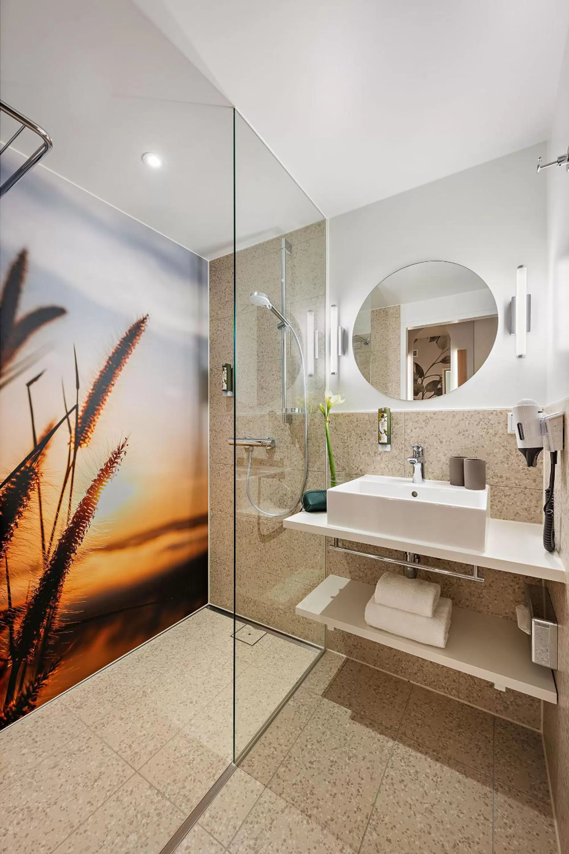 Bathroom in Hey Lou Hotel Karlsruhe Messe