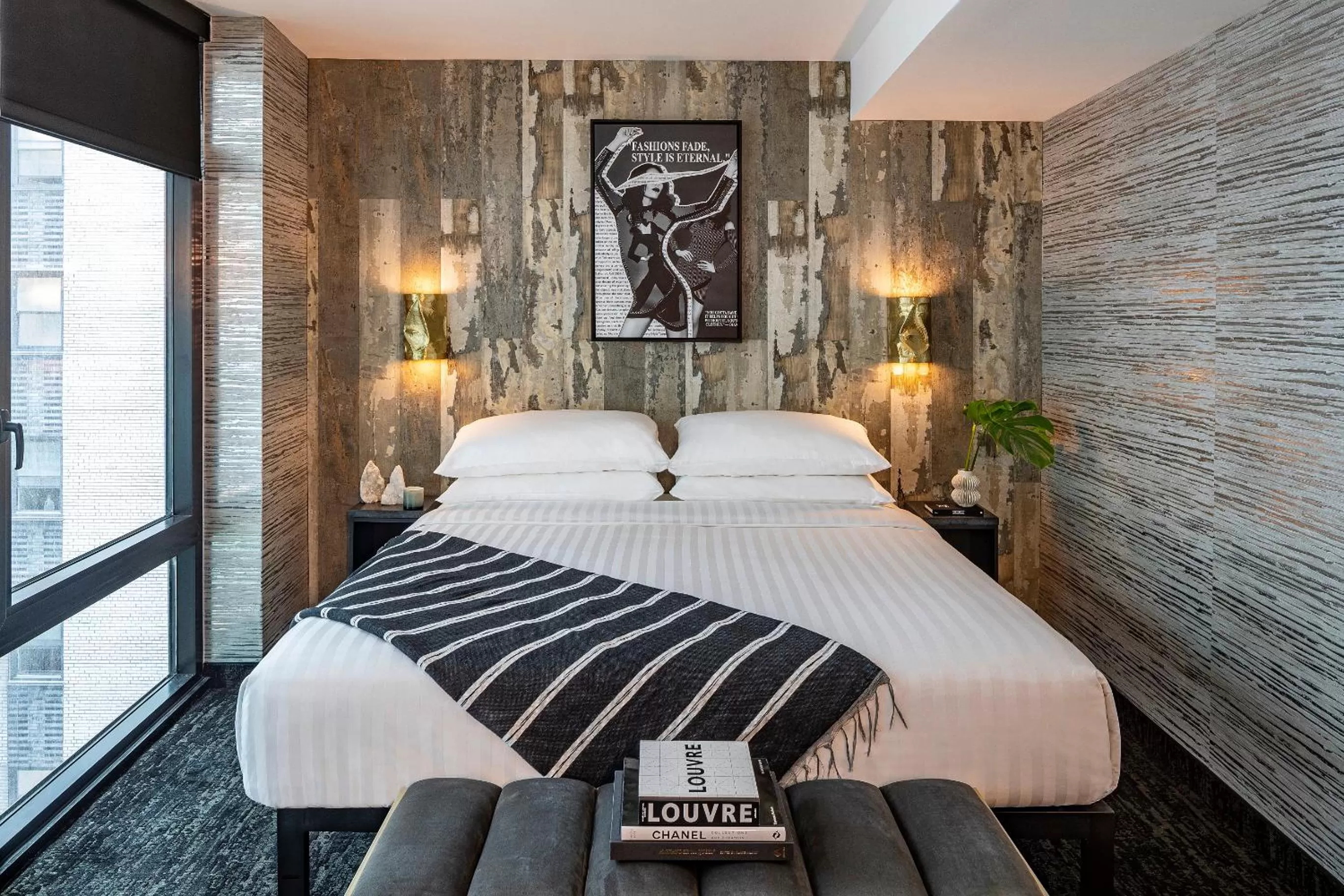 Bed in The FIDI Hotel