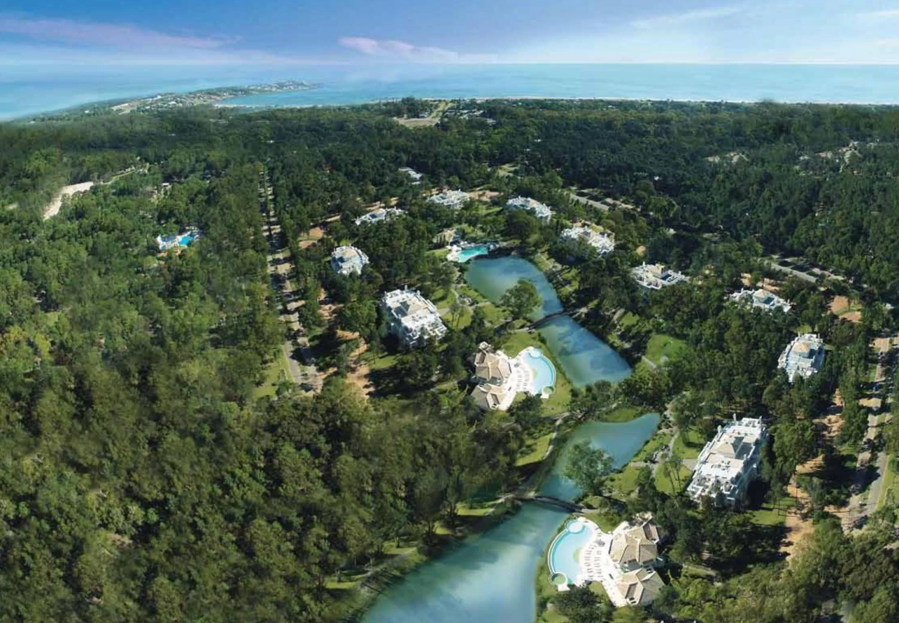 Bird's eye view, Bird's-eye View in Solanas Green Park Spa & Resort