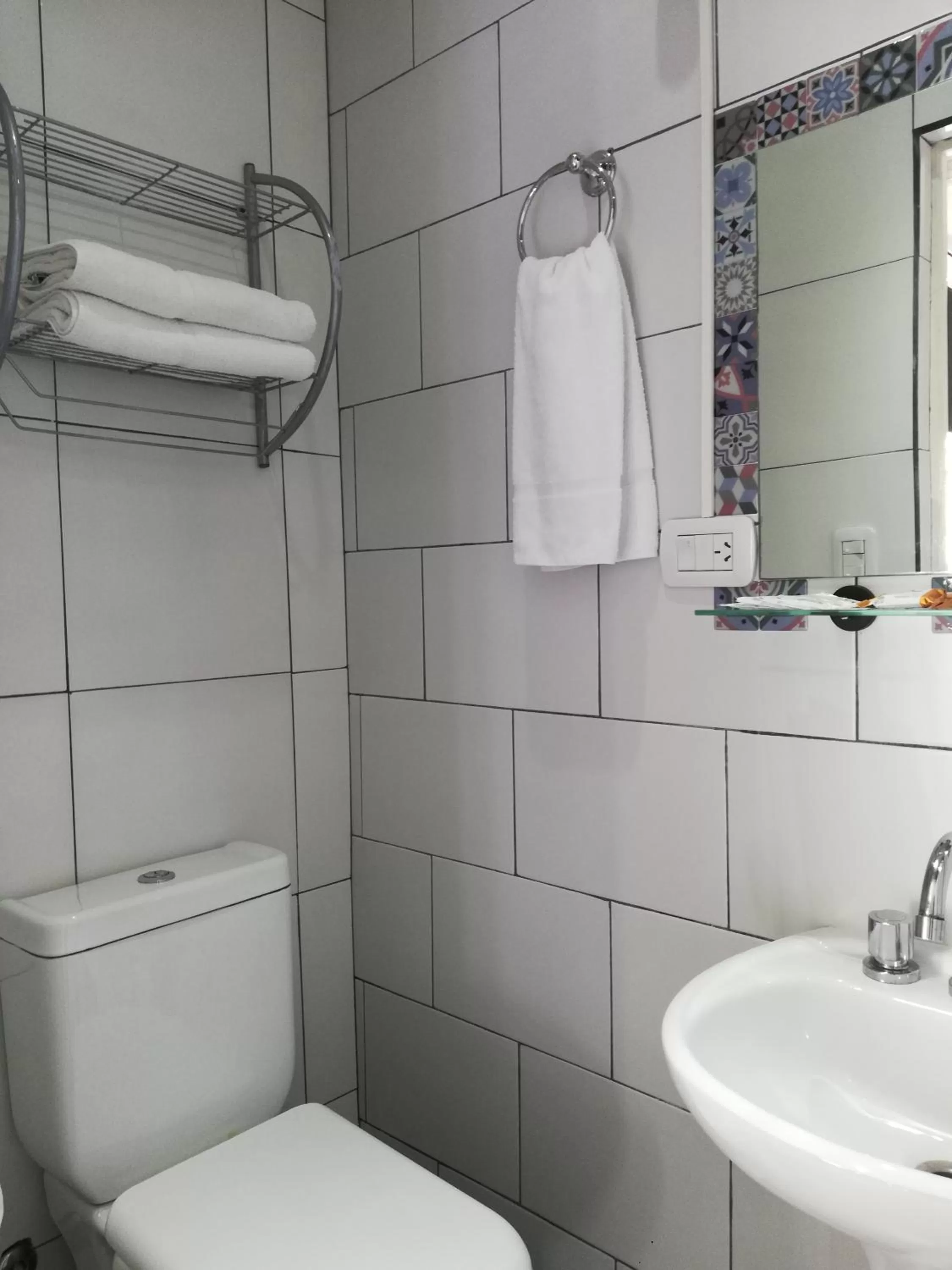 Bathroom in Casablanca Boutique Hotel Adrogué