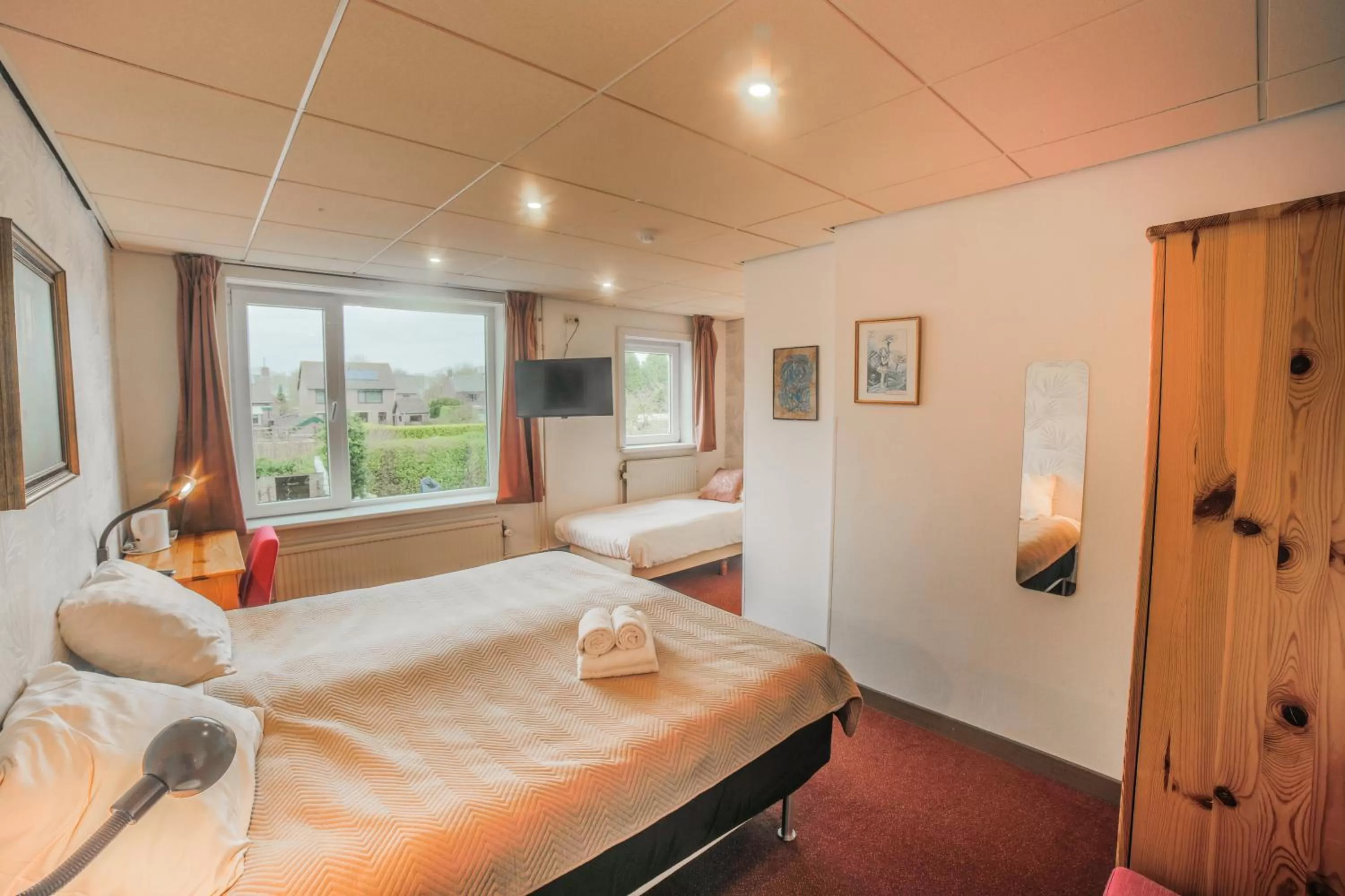 Bed in Hotel Le Provencal