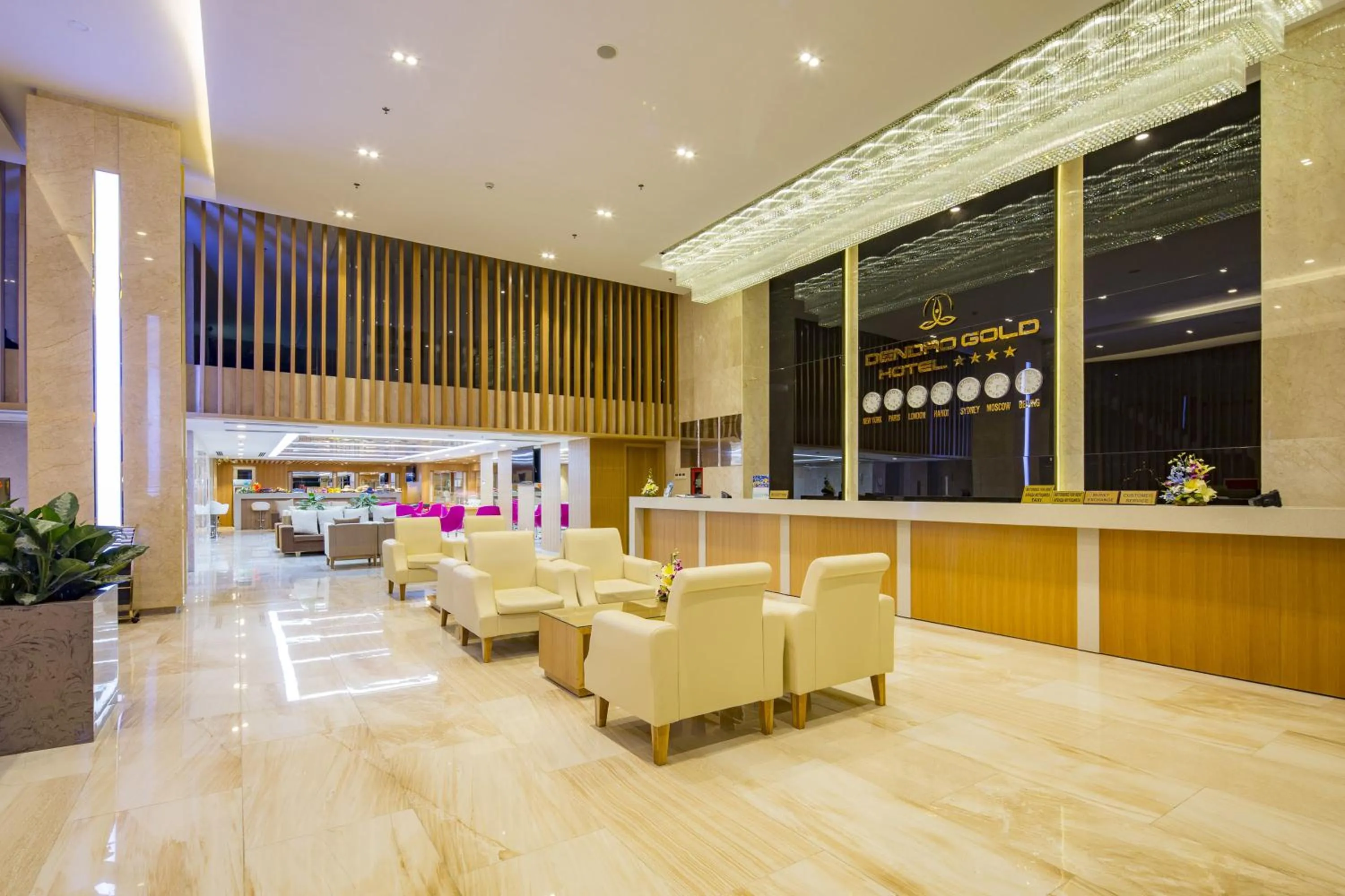 Lobby or reception in Dendro Gold Hotel