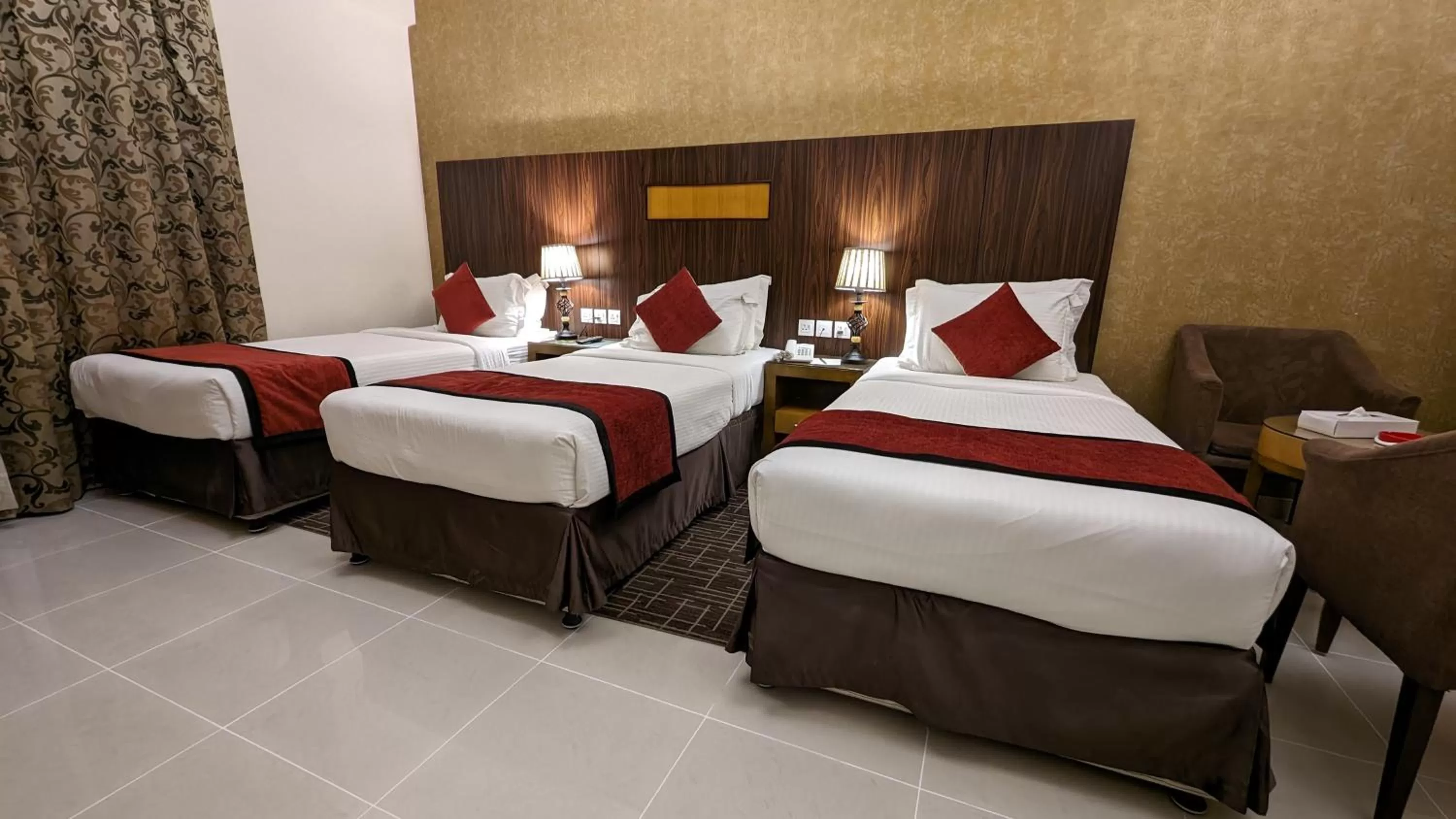 Bed in City Tower Hotel