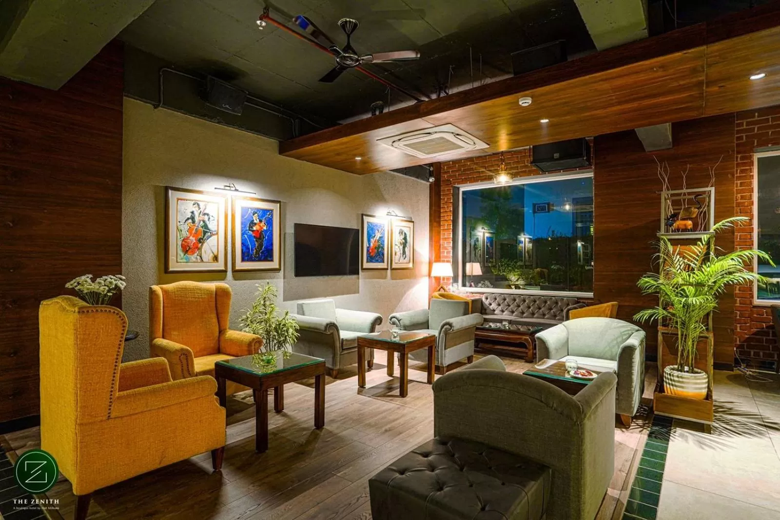 Seating Area in The Zenith - A boutique hotel by Hot Millions