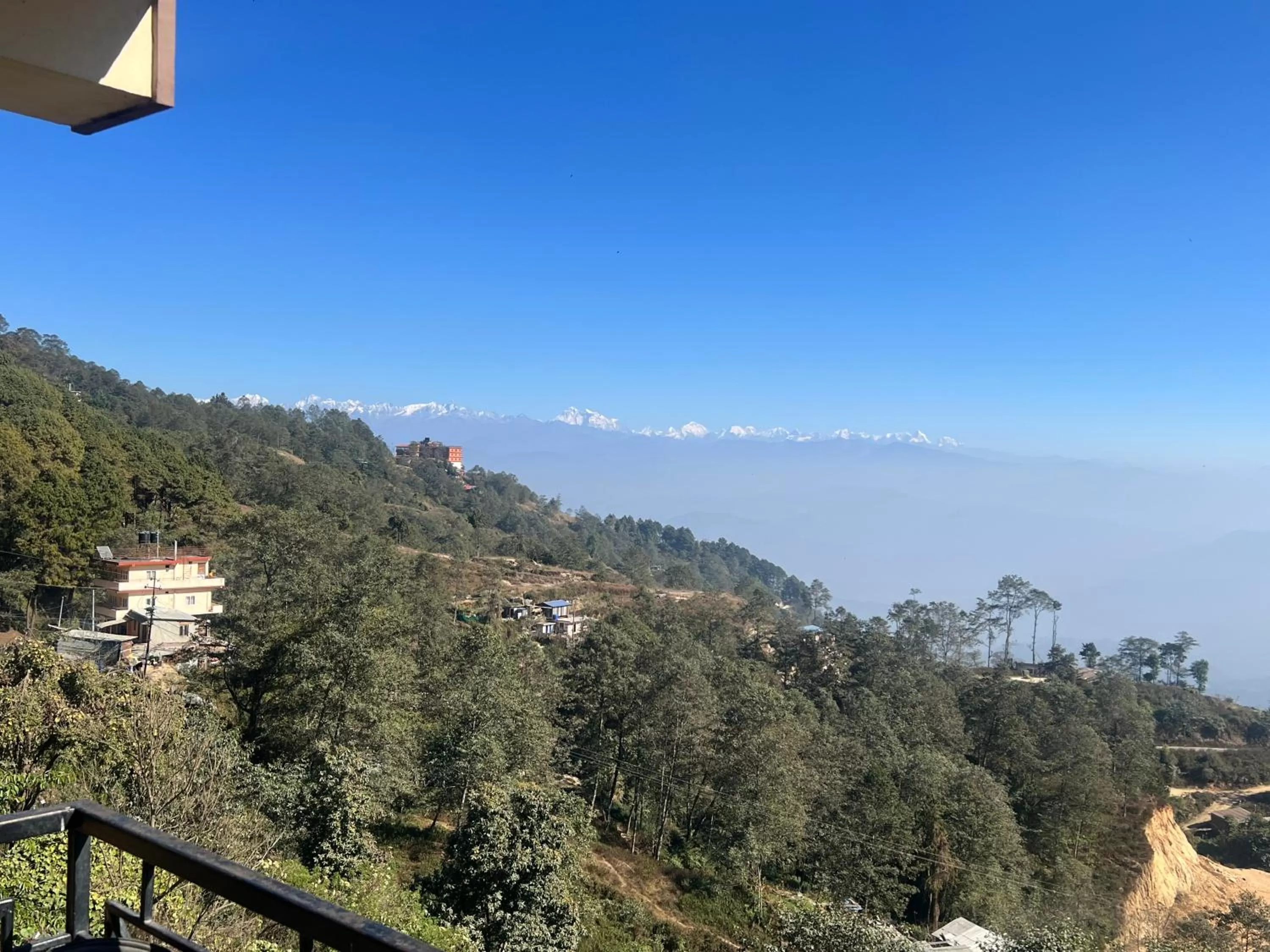 Mountain View in Hotel Nagarkot Holiday Inn