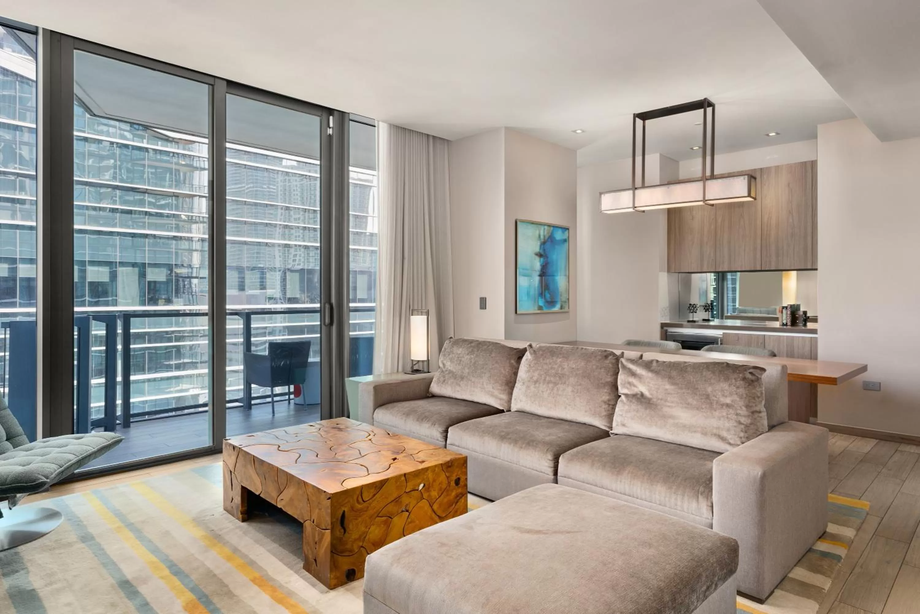 Living room in EAST Miami