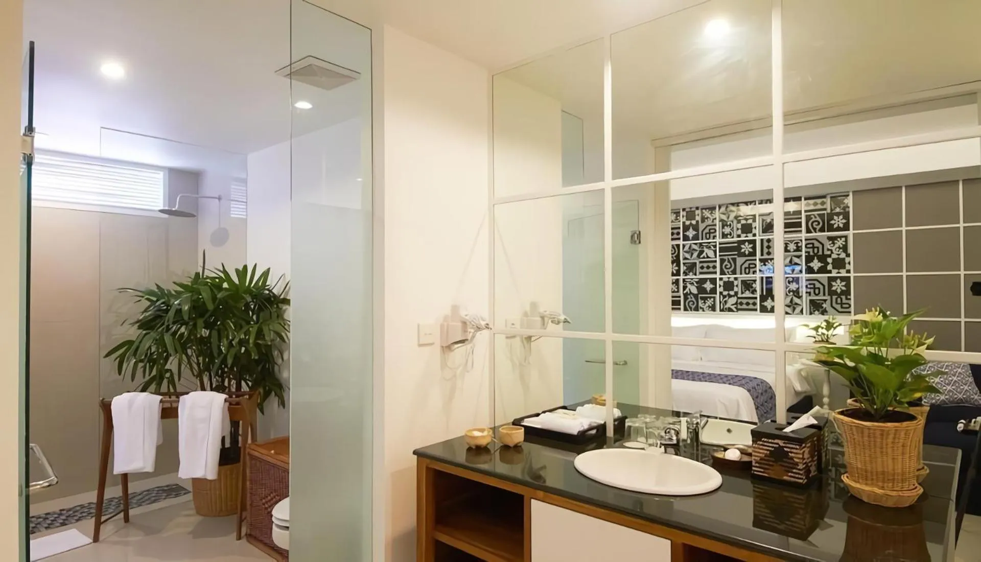 Bathroom in The Kanjeng Suites Sanur