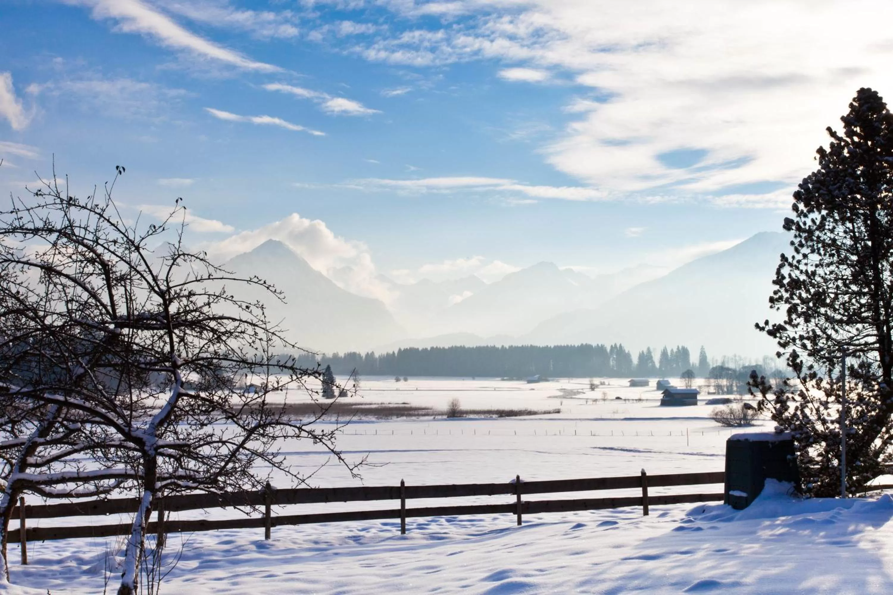 Mountain view, Winter in Familien- und Wellnesshotel "Viktoria"