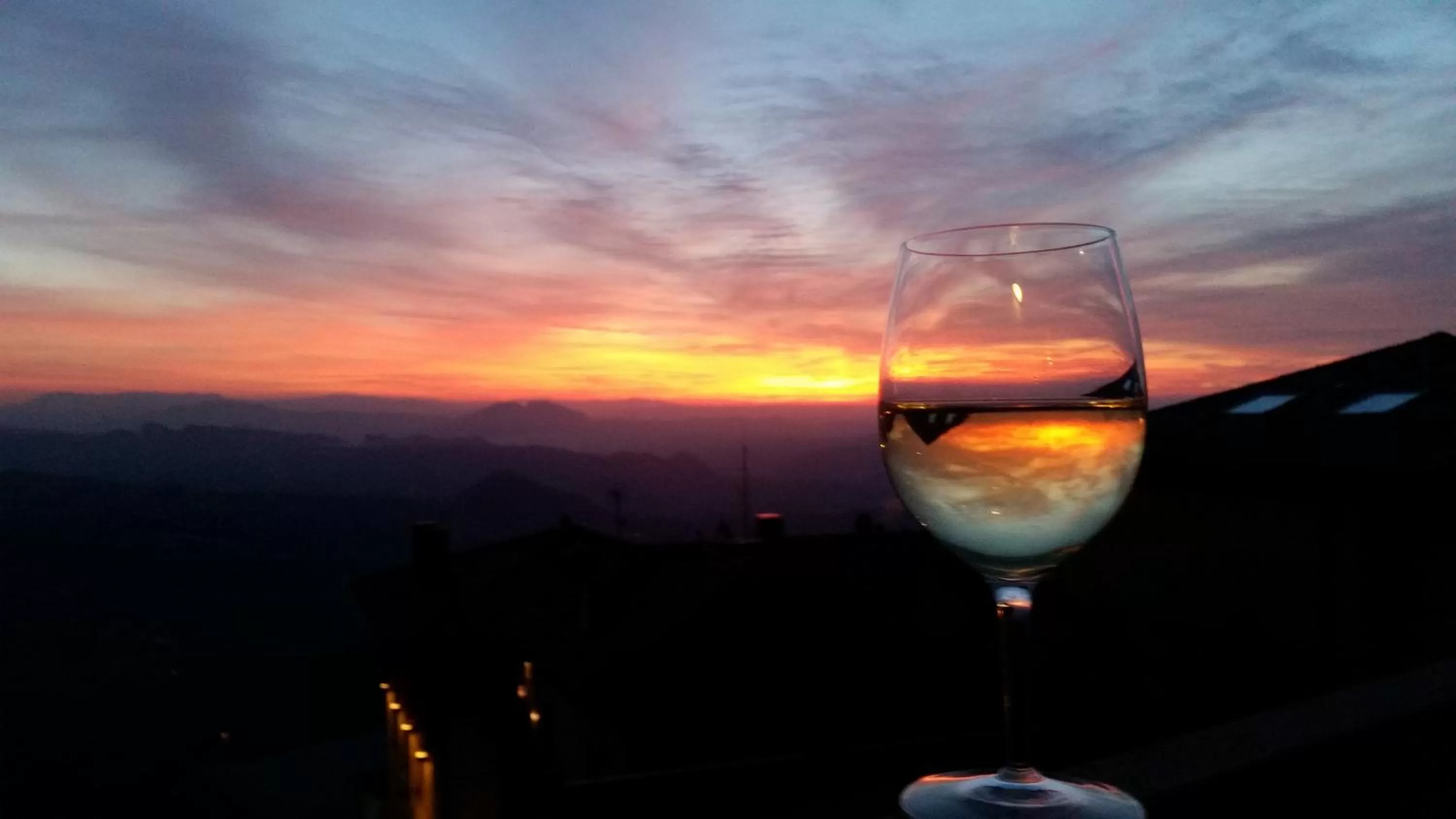 Mountain view in Hotel Rosa