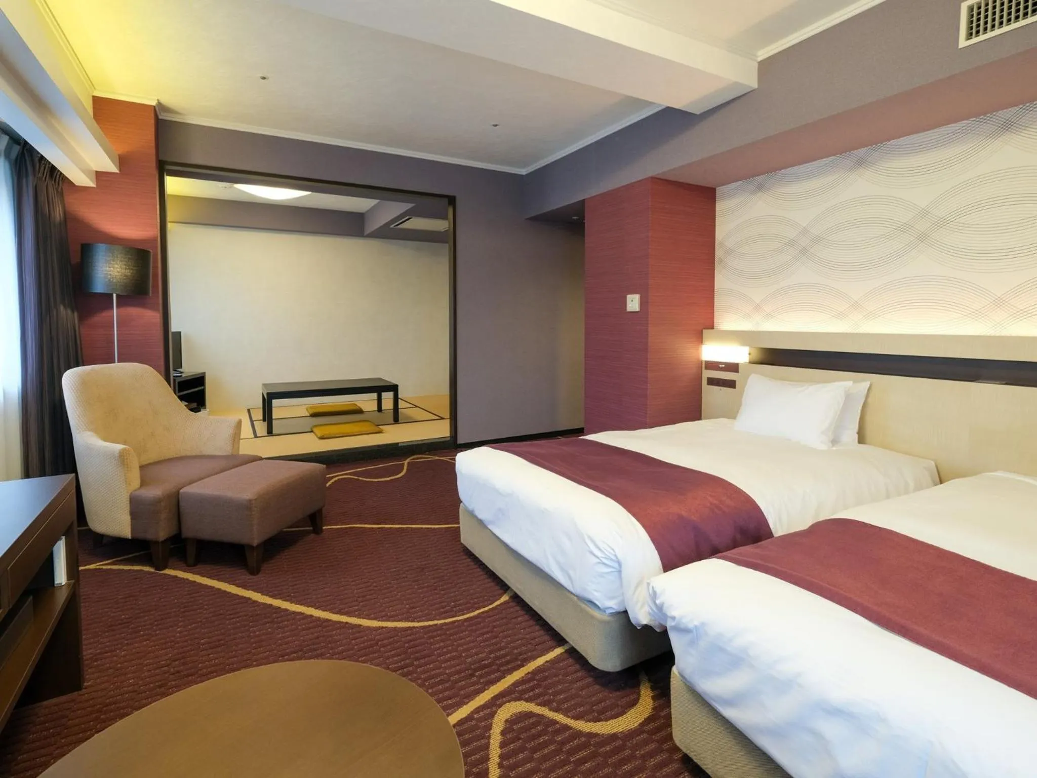 View (from property/room), Bed in Hotel Buena Vista