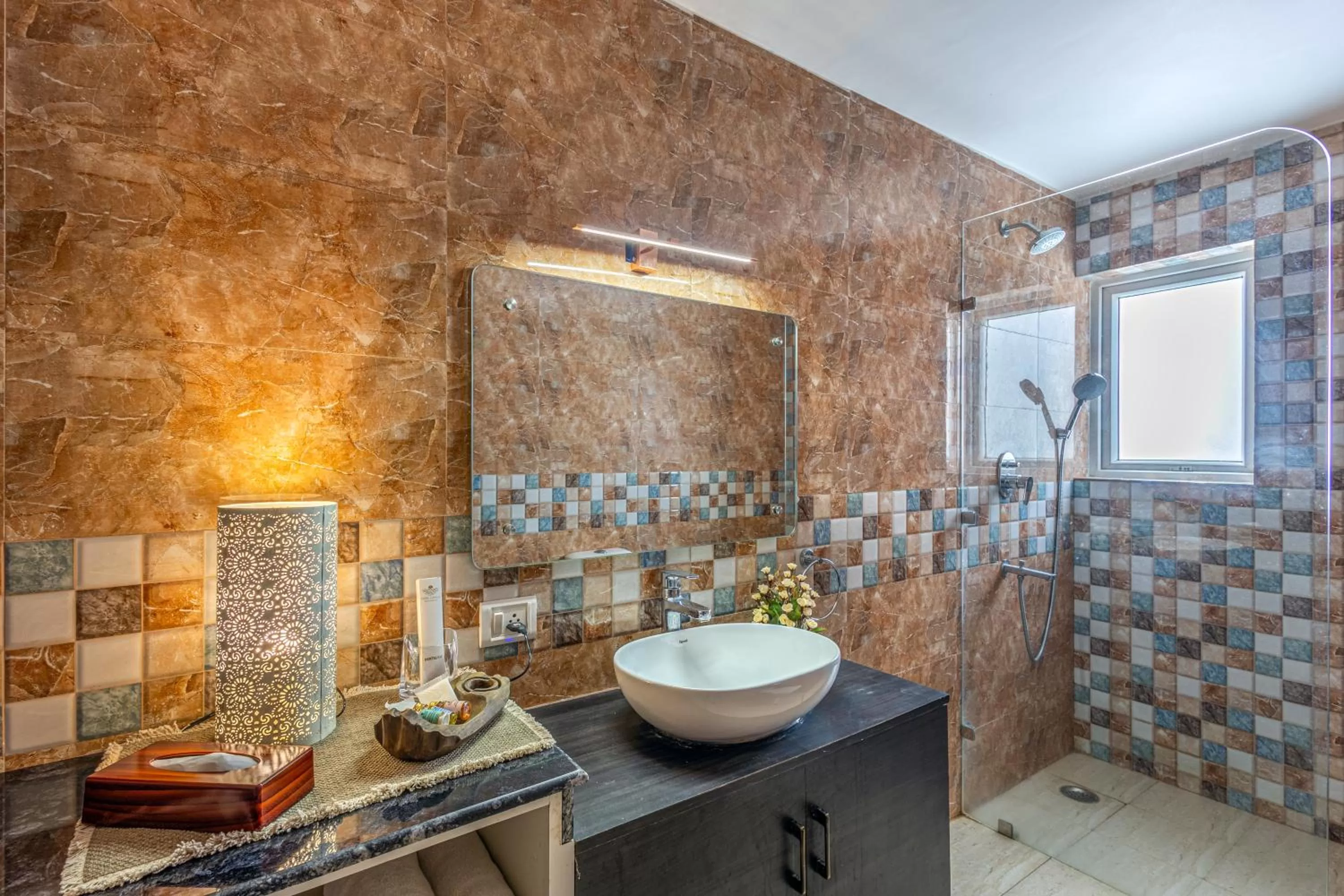 Bathroom in Neer Ganga Resorts