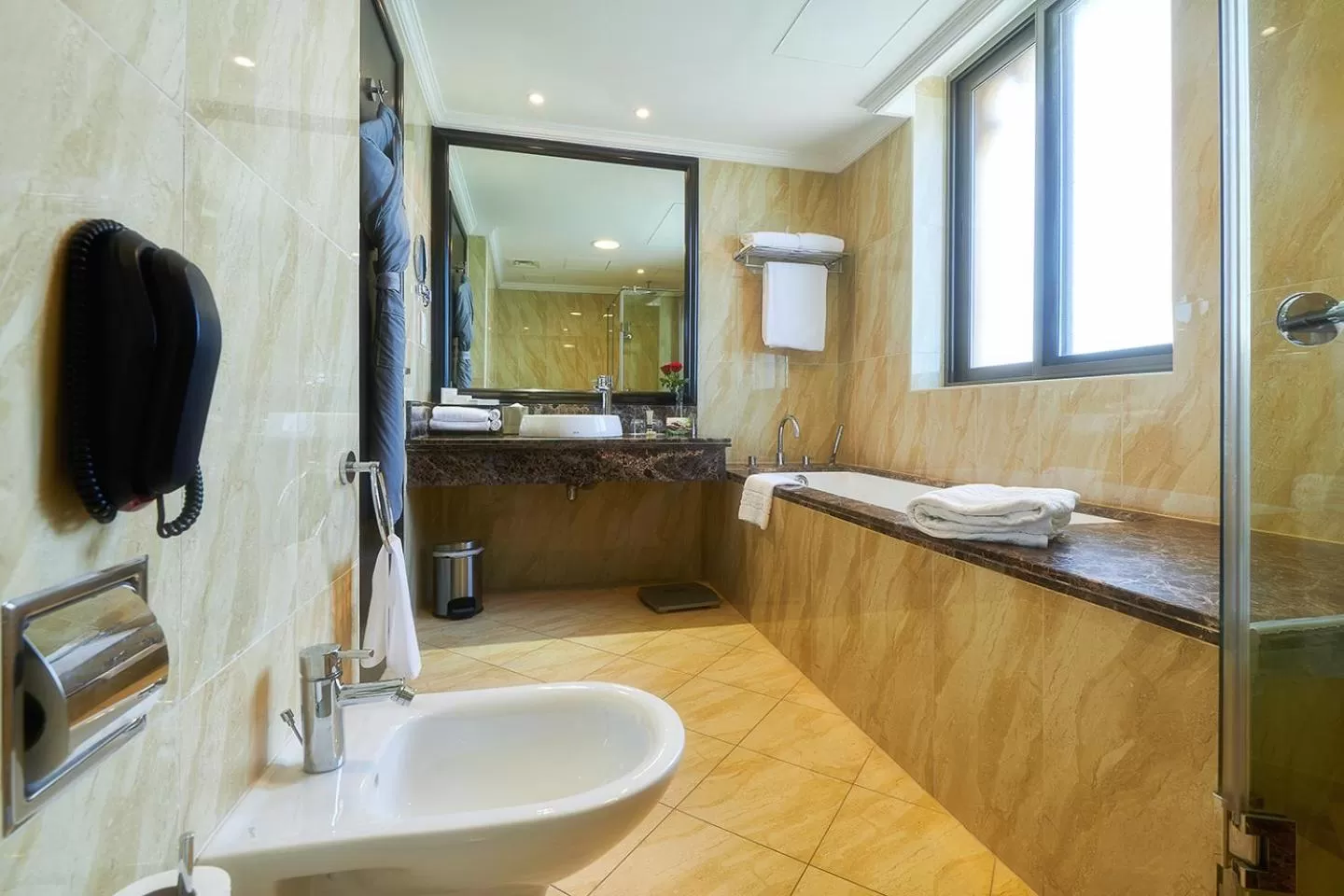 Bathroom in Bahi Ajman Palace Hotel