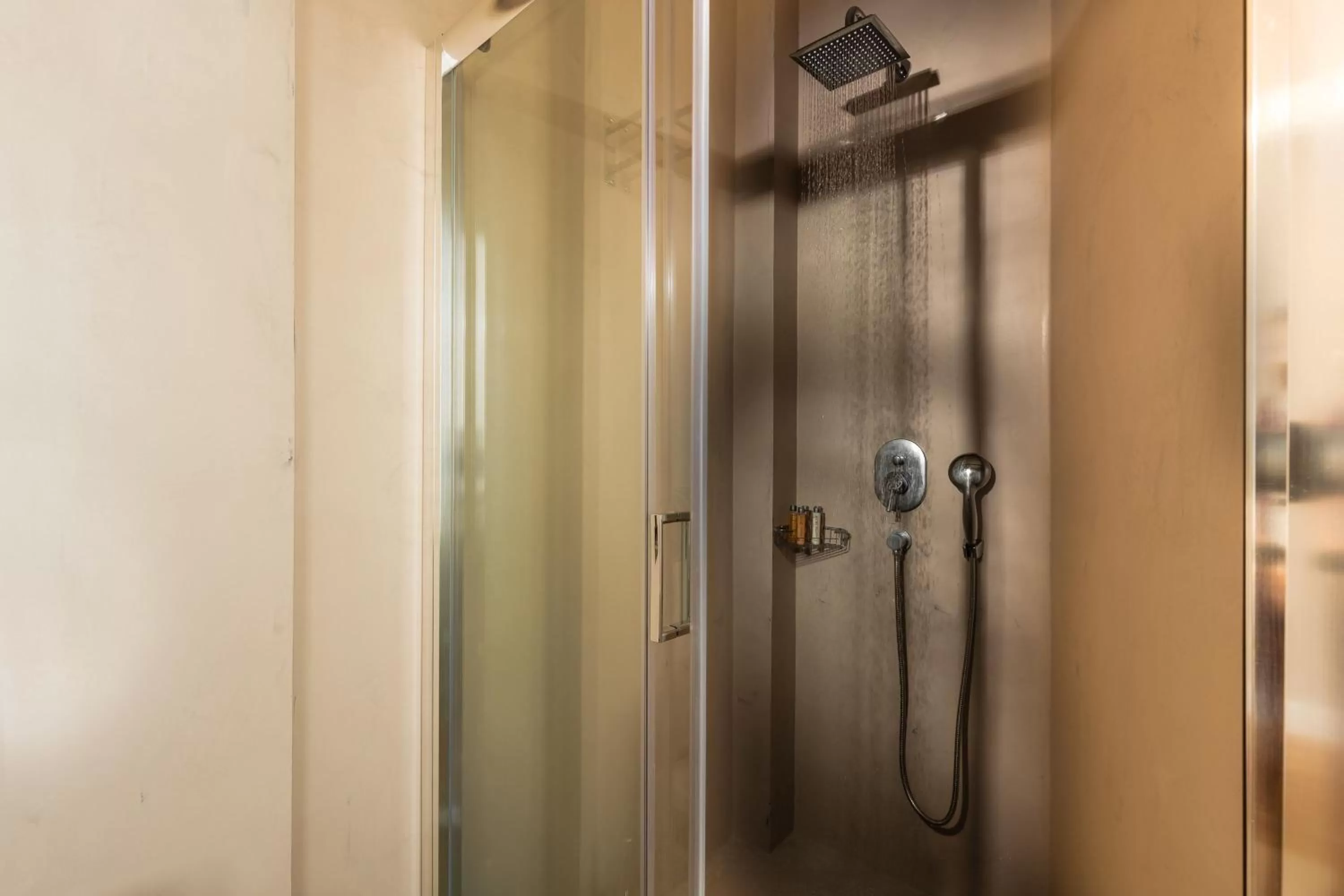 Shower in Athens Mansion Luxury Suites