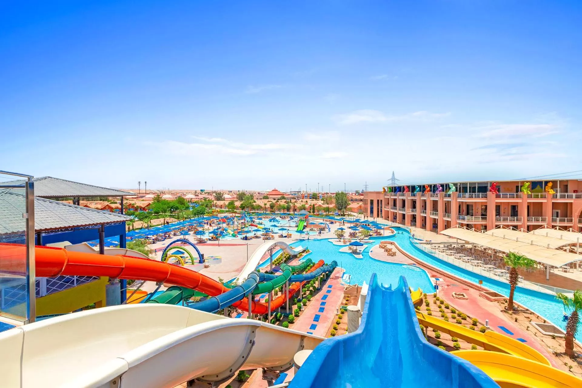 Aqua park in Pickalbatros Jungle Aqua Park - Neverland Hurghada