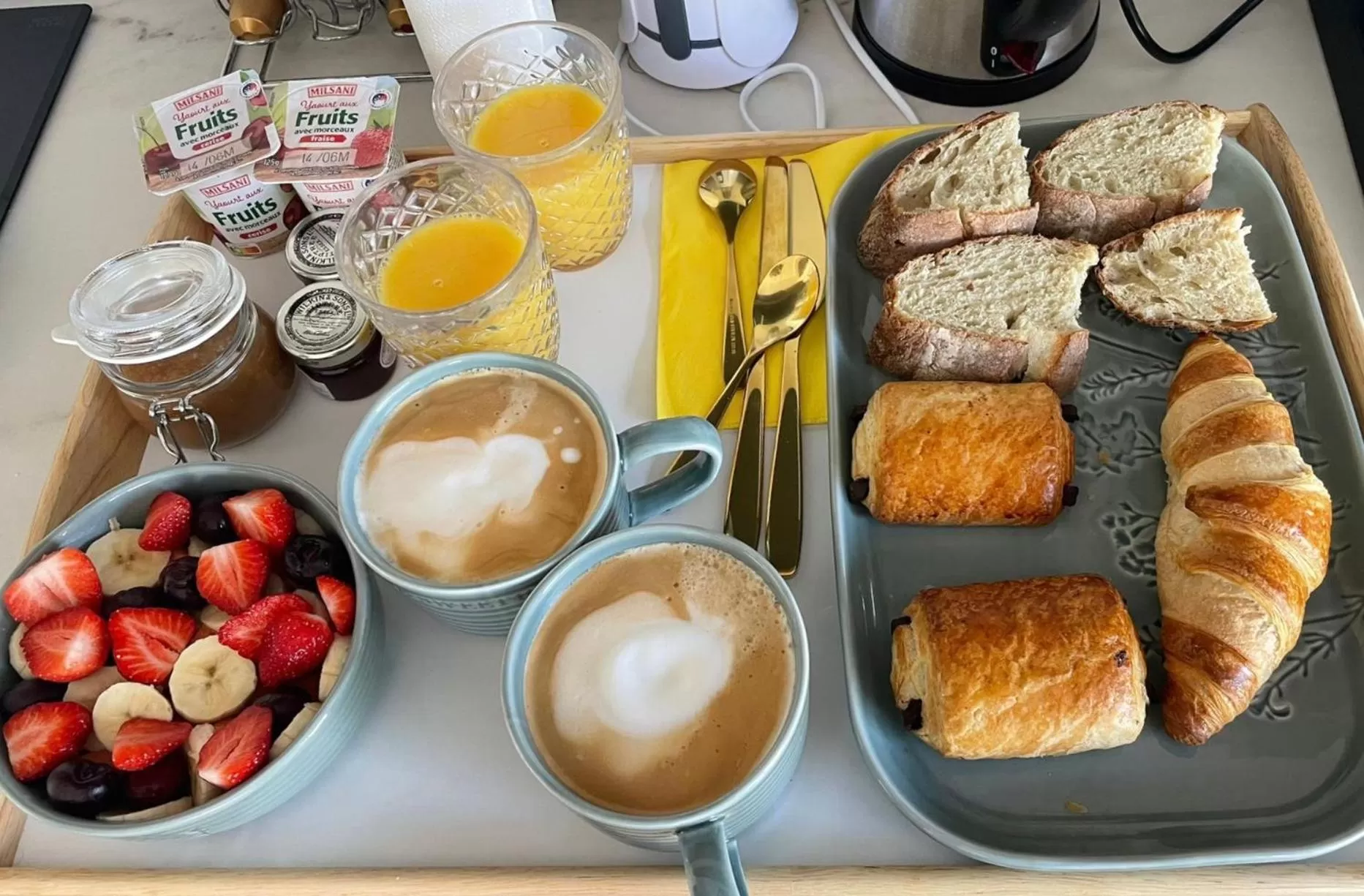 Food and drinks, Breakfast in La Villa d’Emma