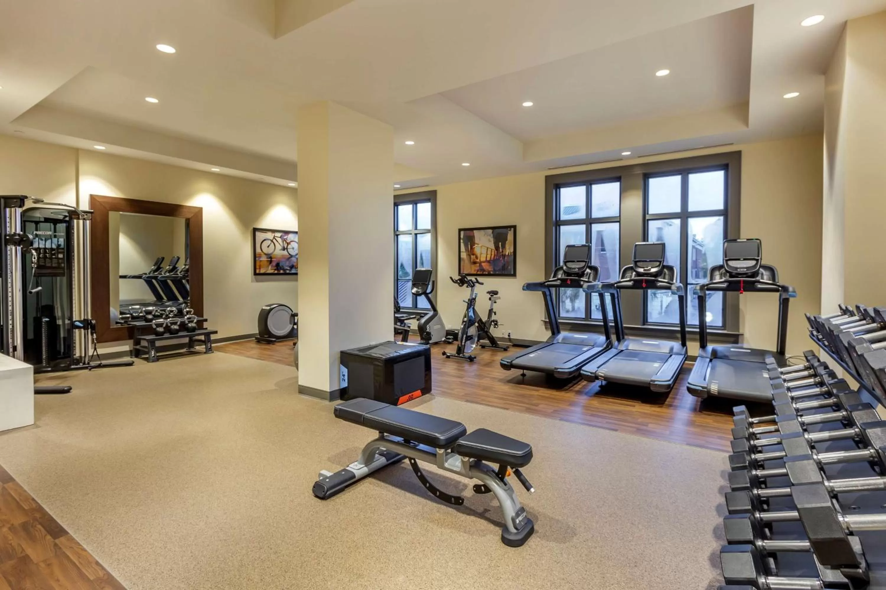 Fitness centre/facilities in Hilton Club Liberty Place Charleston