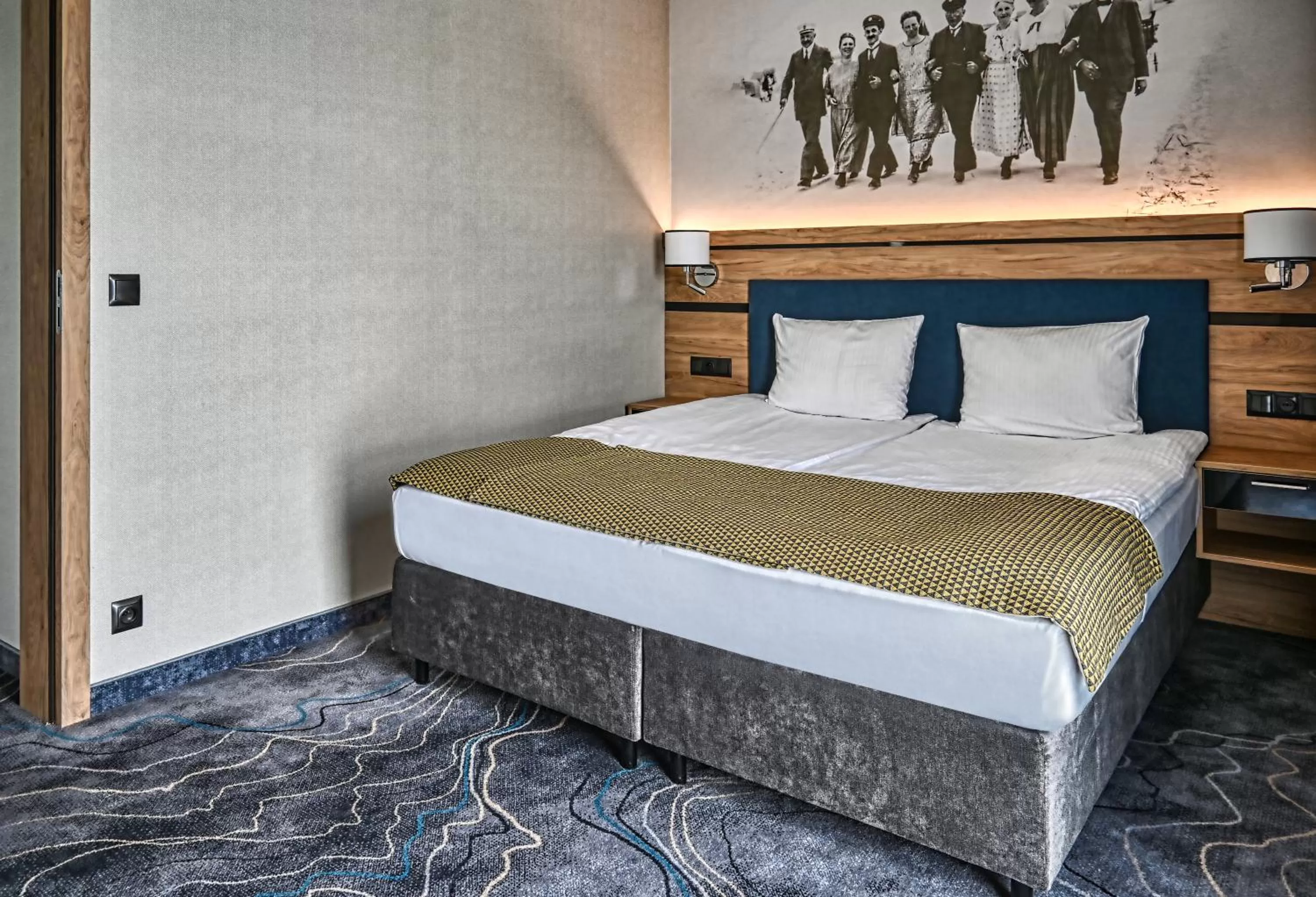 Bed in Sopotorium Hotel & Medical Spa