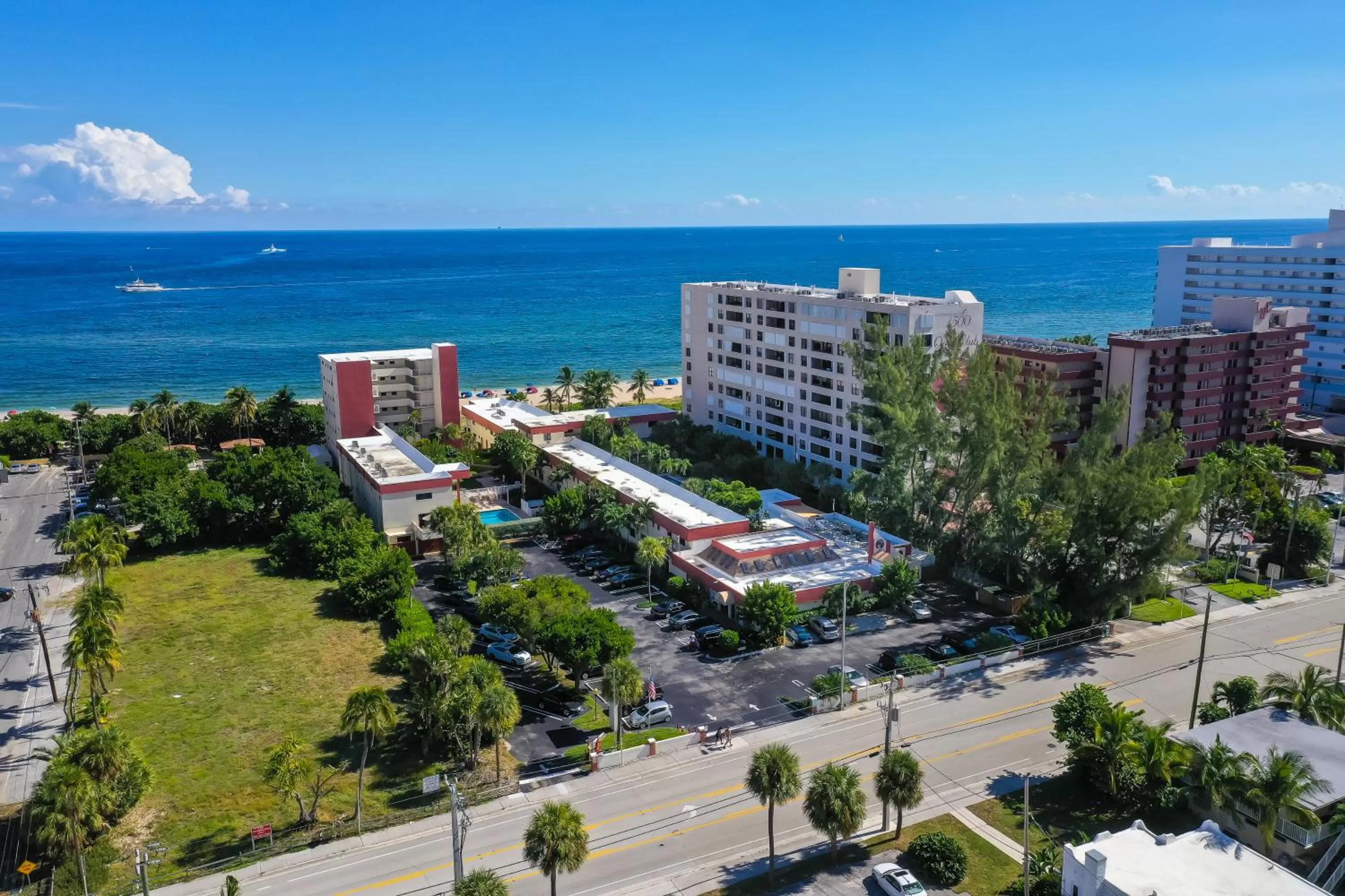 Bird's eye view in La Costa Beach Club