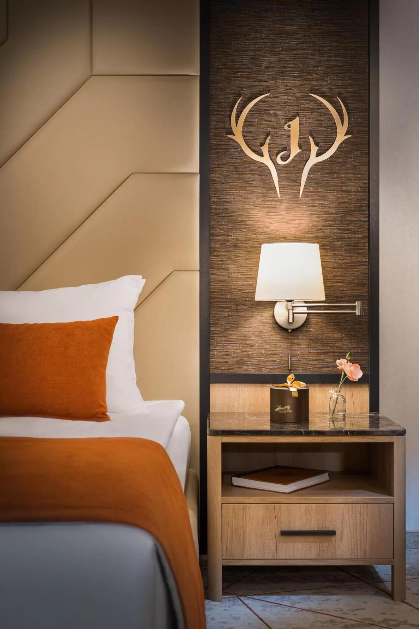 Bed in Hotel Jägerhof