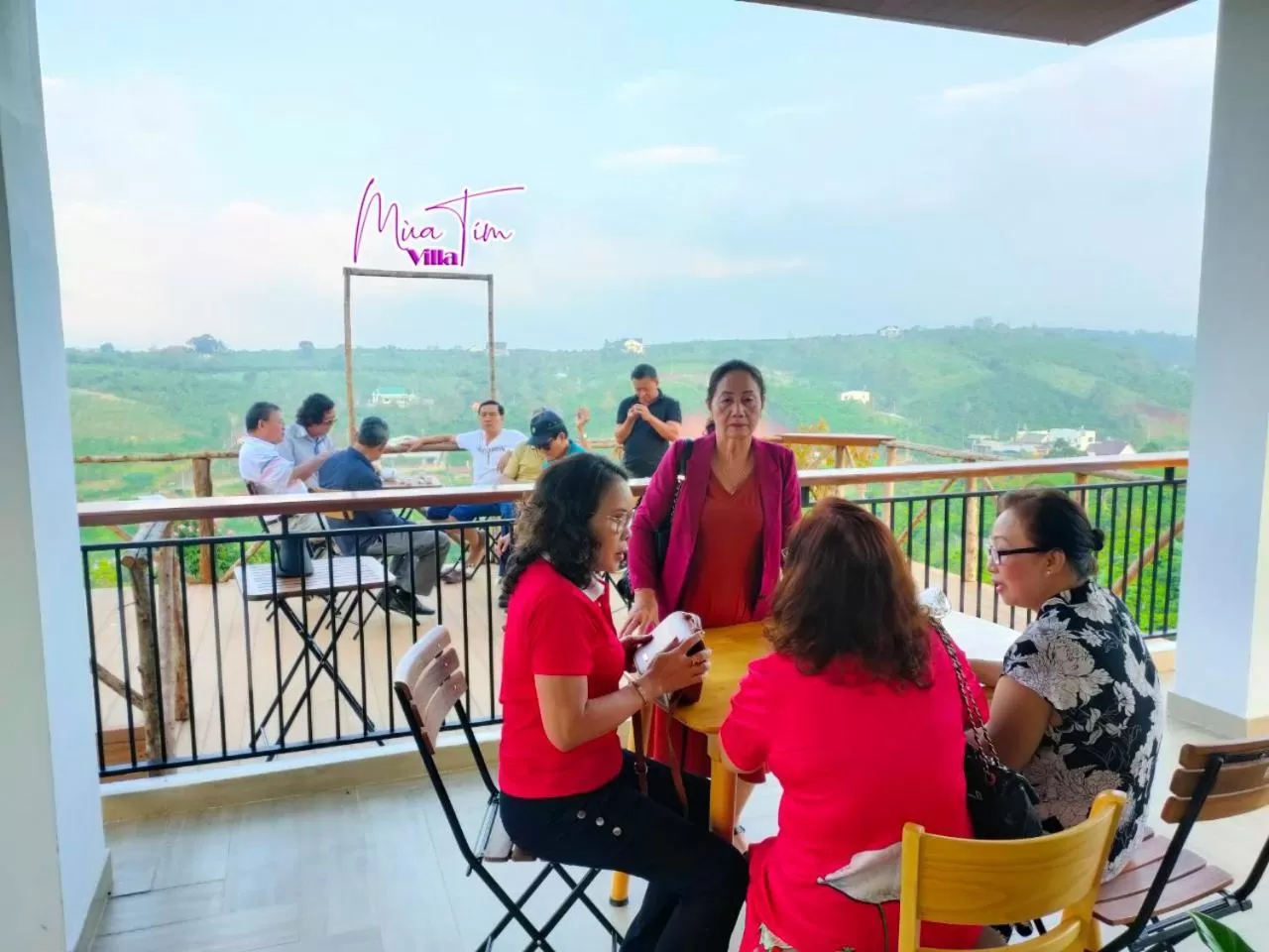 Natural landscape in Mùa Tím Villa