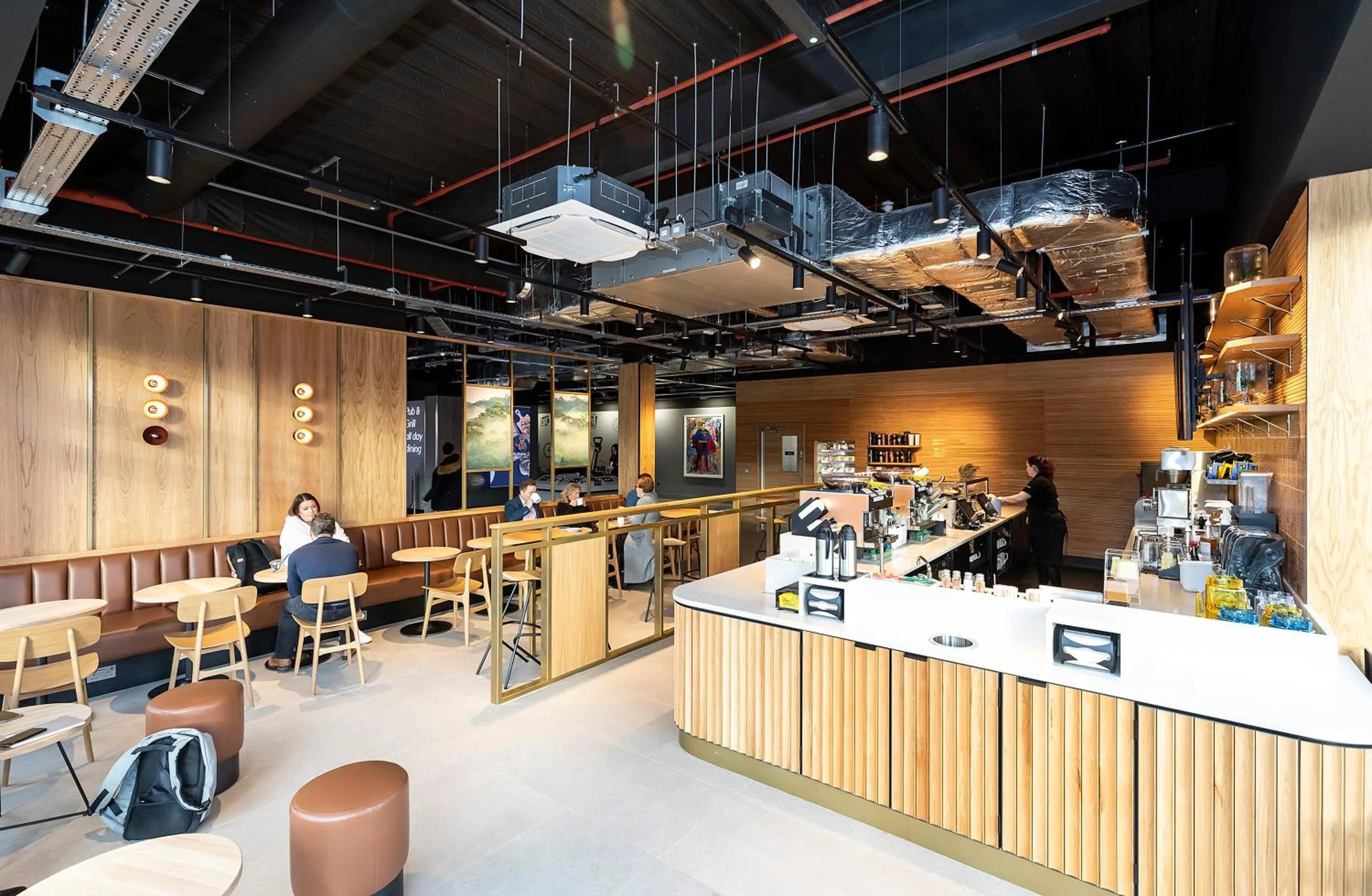 Restaurant/places to eat in Village Hotel Basingstoke