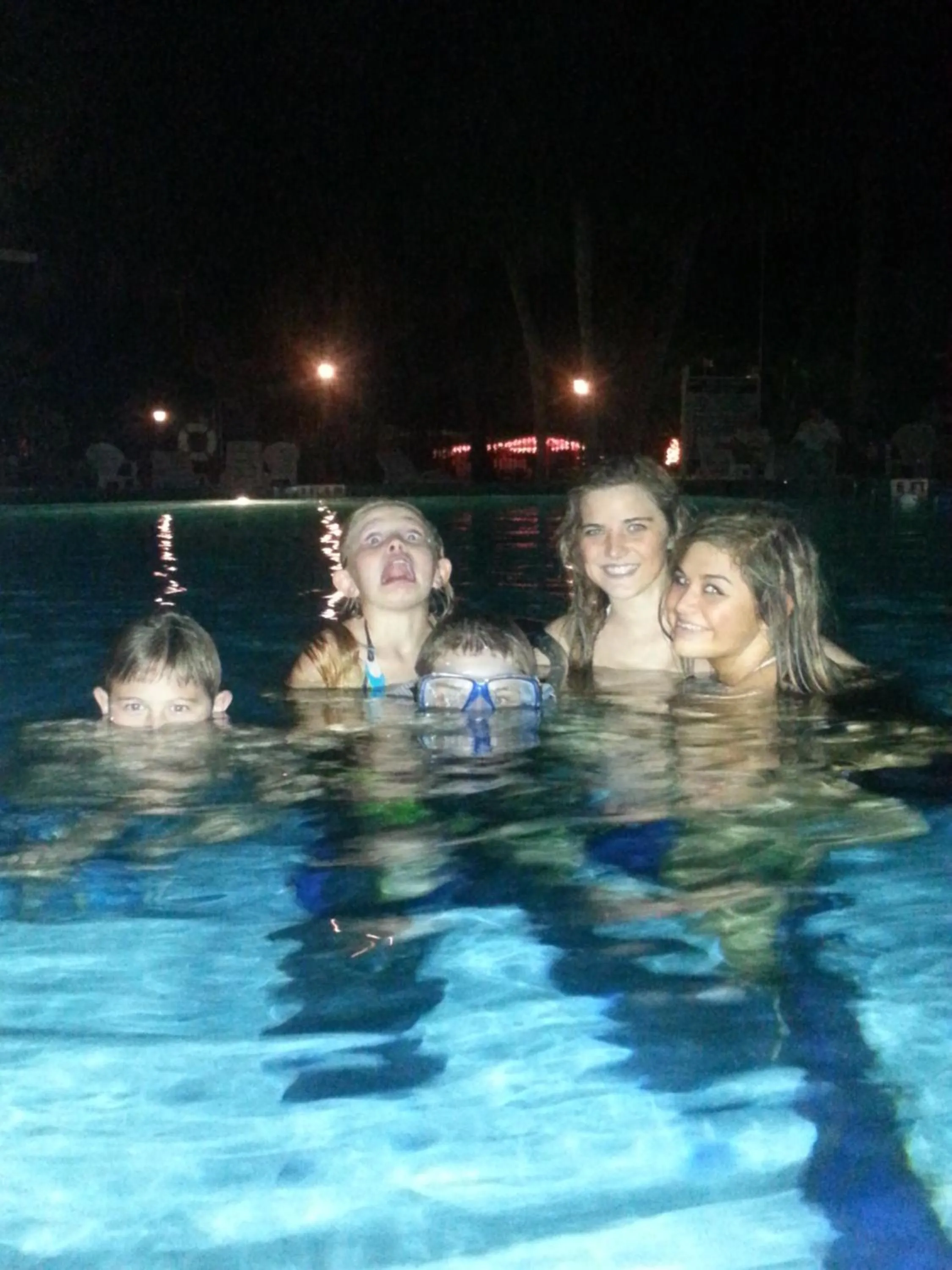 Swimming pool in Homestead Motel