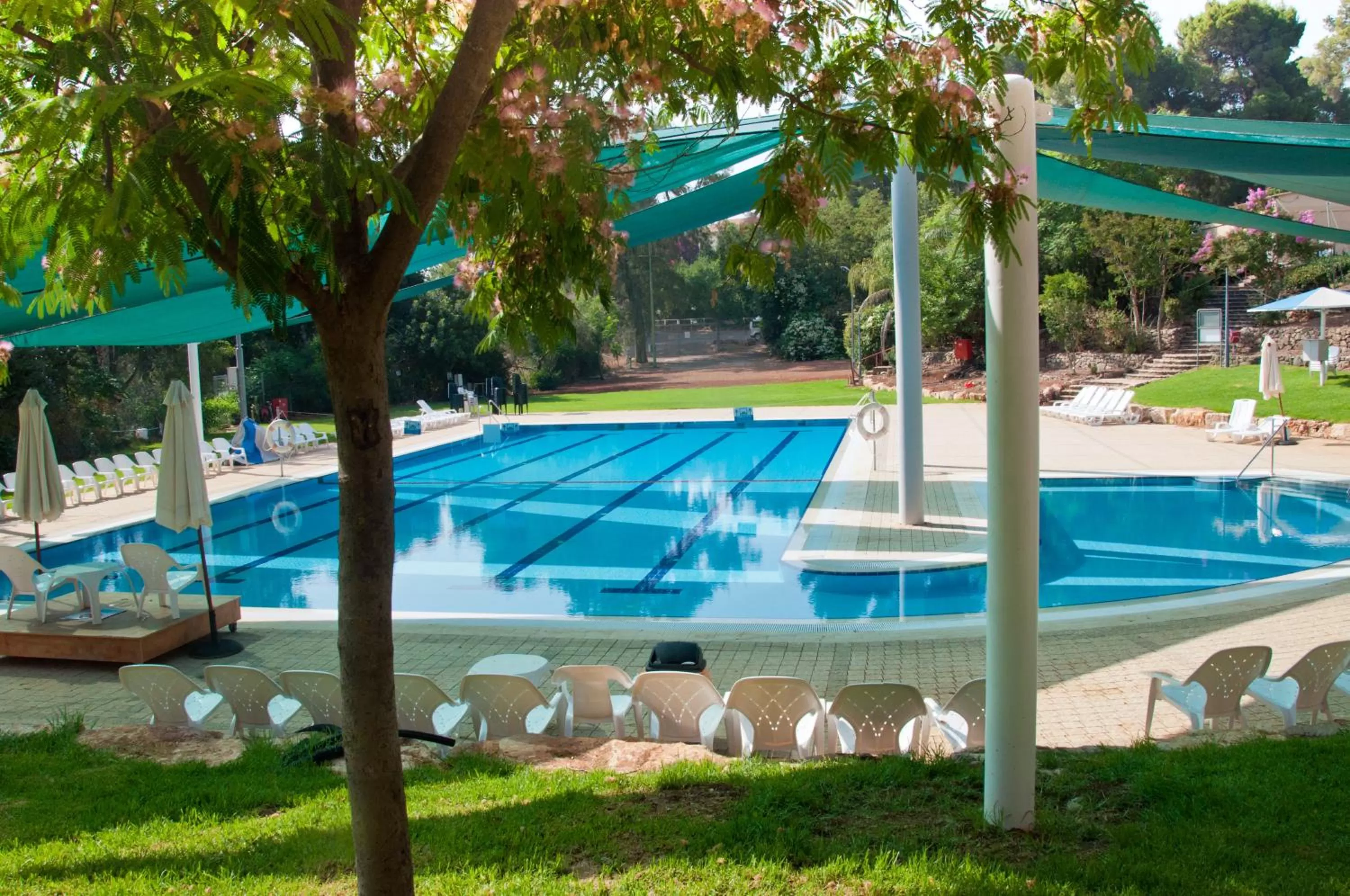 Swimming pool in Kfar Giladi Hotel