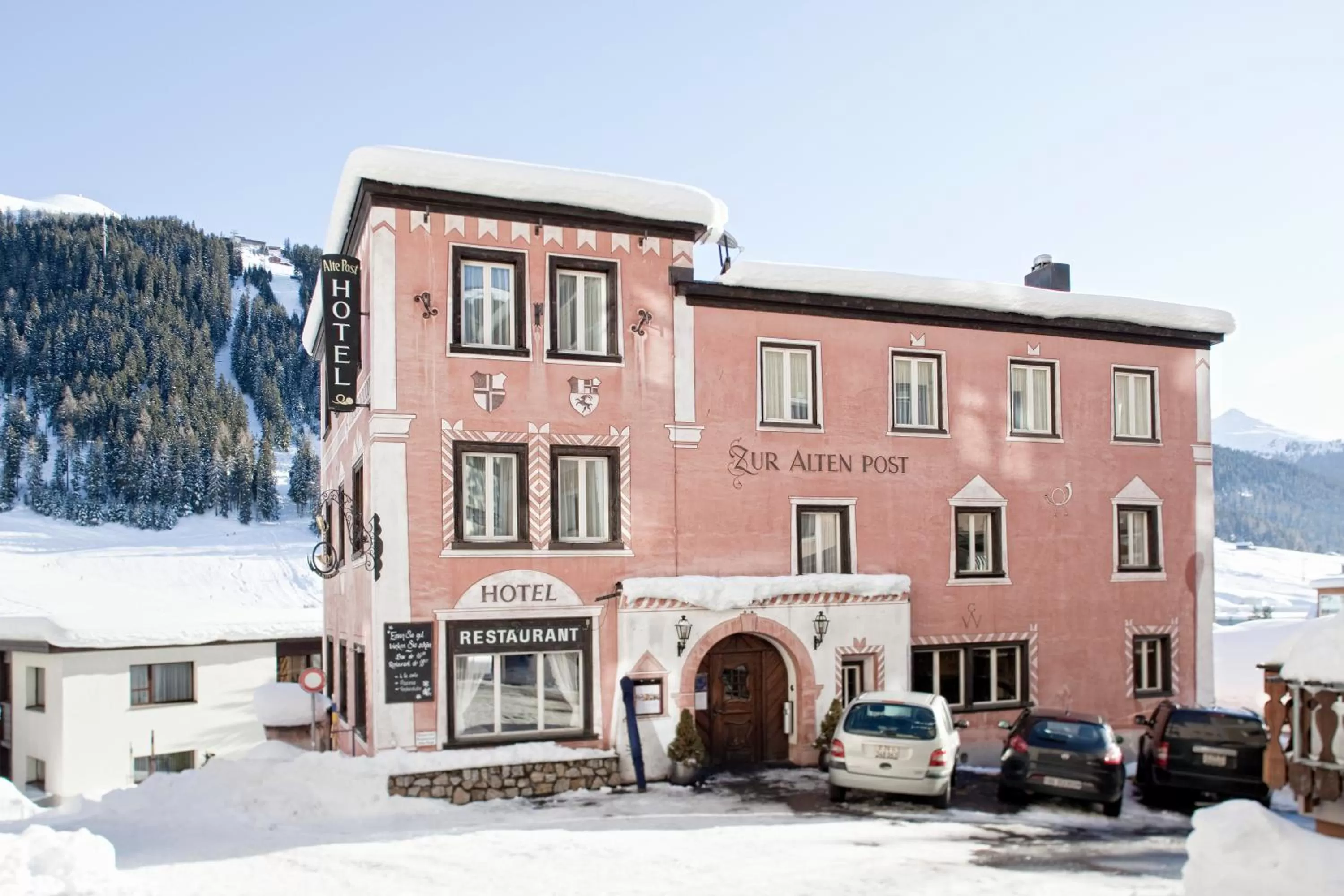 Facade/entrance in Hotel Alte Post by Mountain Hotels