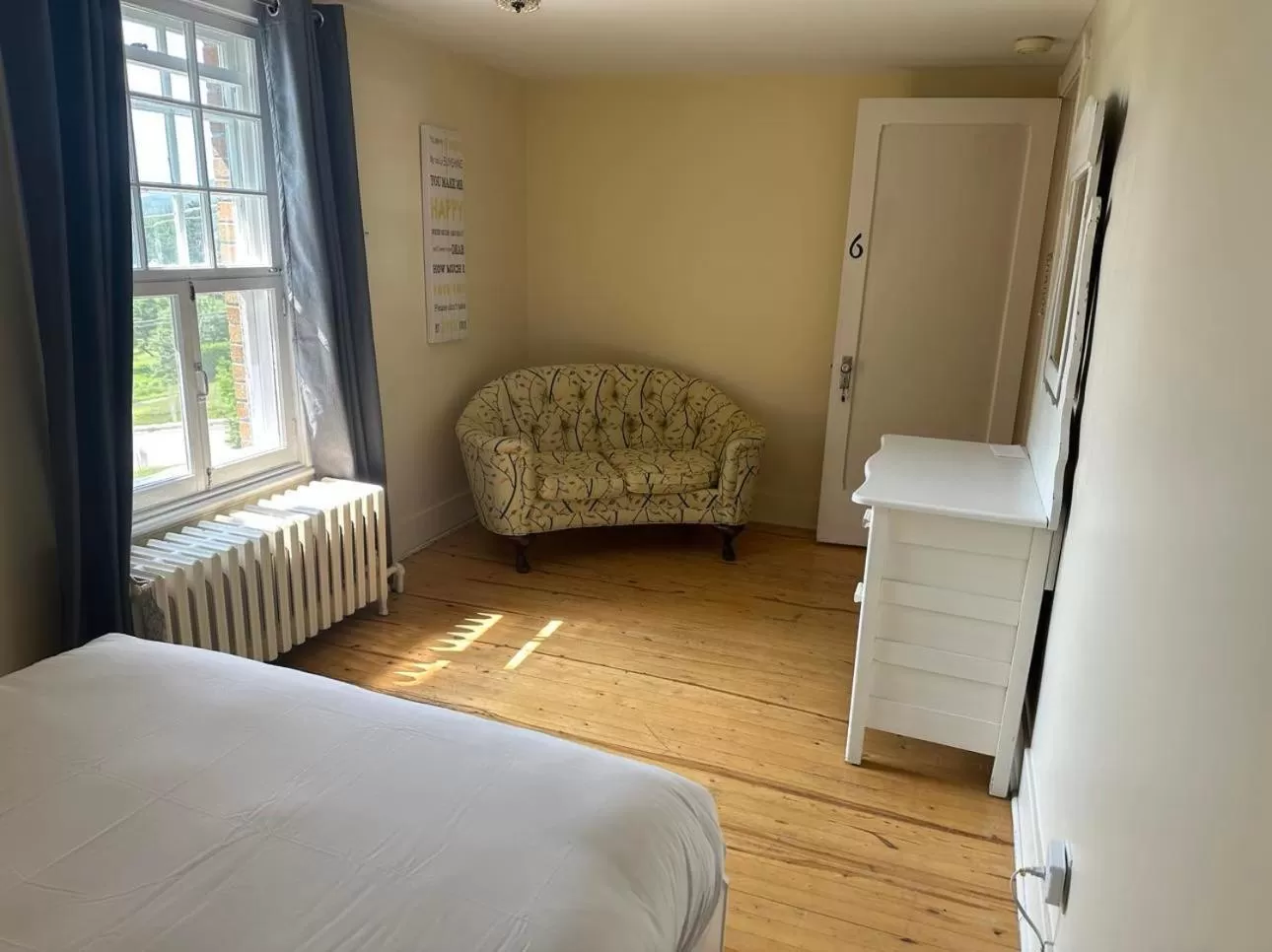 Bed in Hôtel Le Rustique