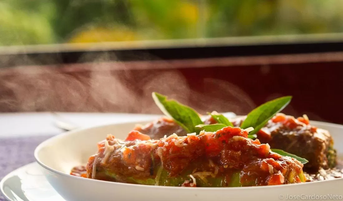 Food in Pousada Serra do Luar