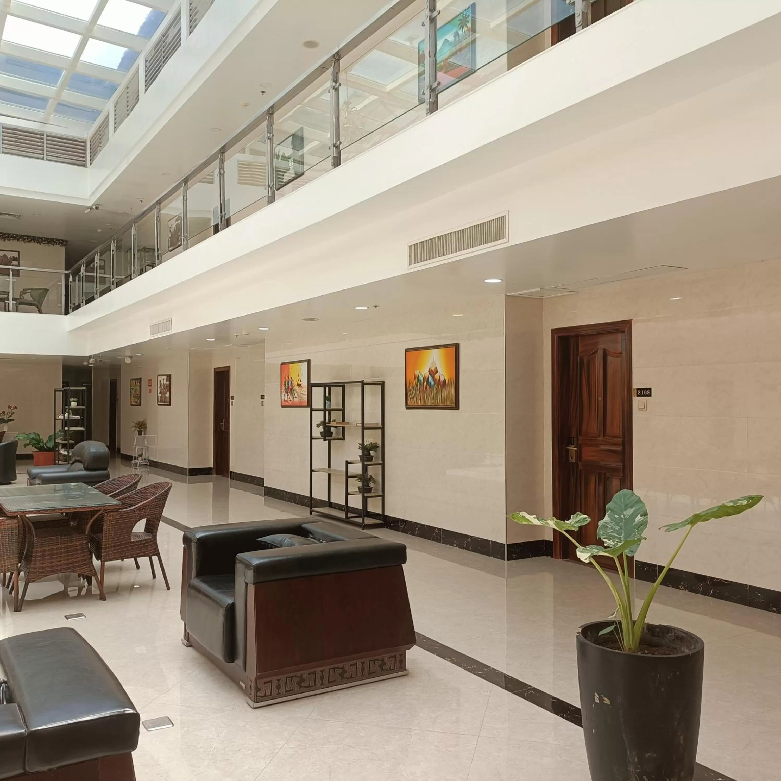 Living room in One El Nido Suite