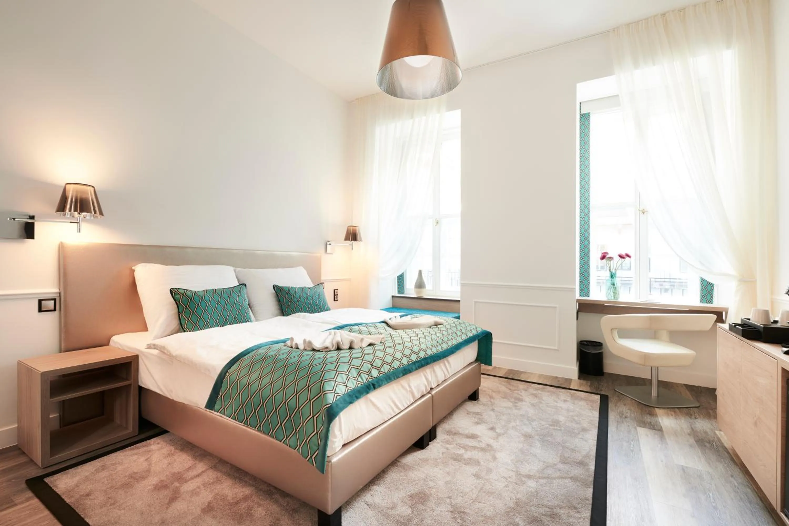 Bed in Boutique Residence Budapest