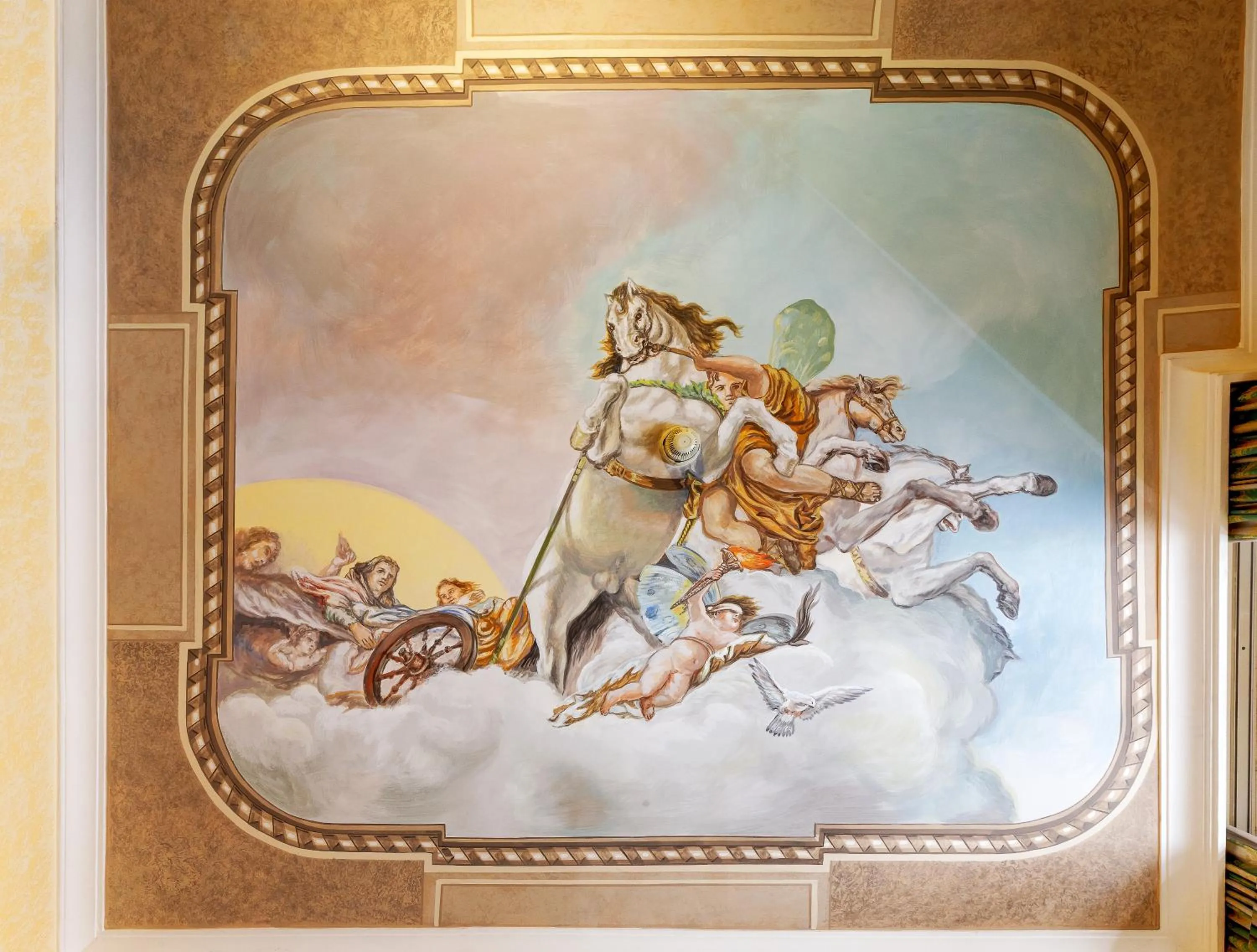 Decorative detail in Hotel Amalfi