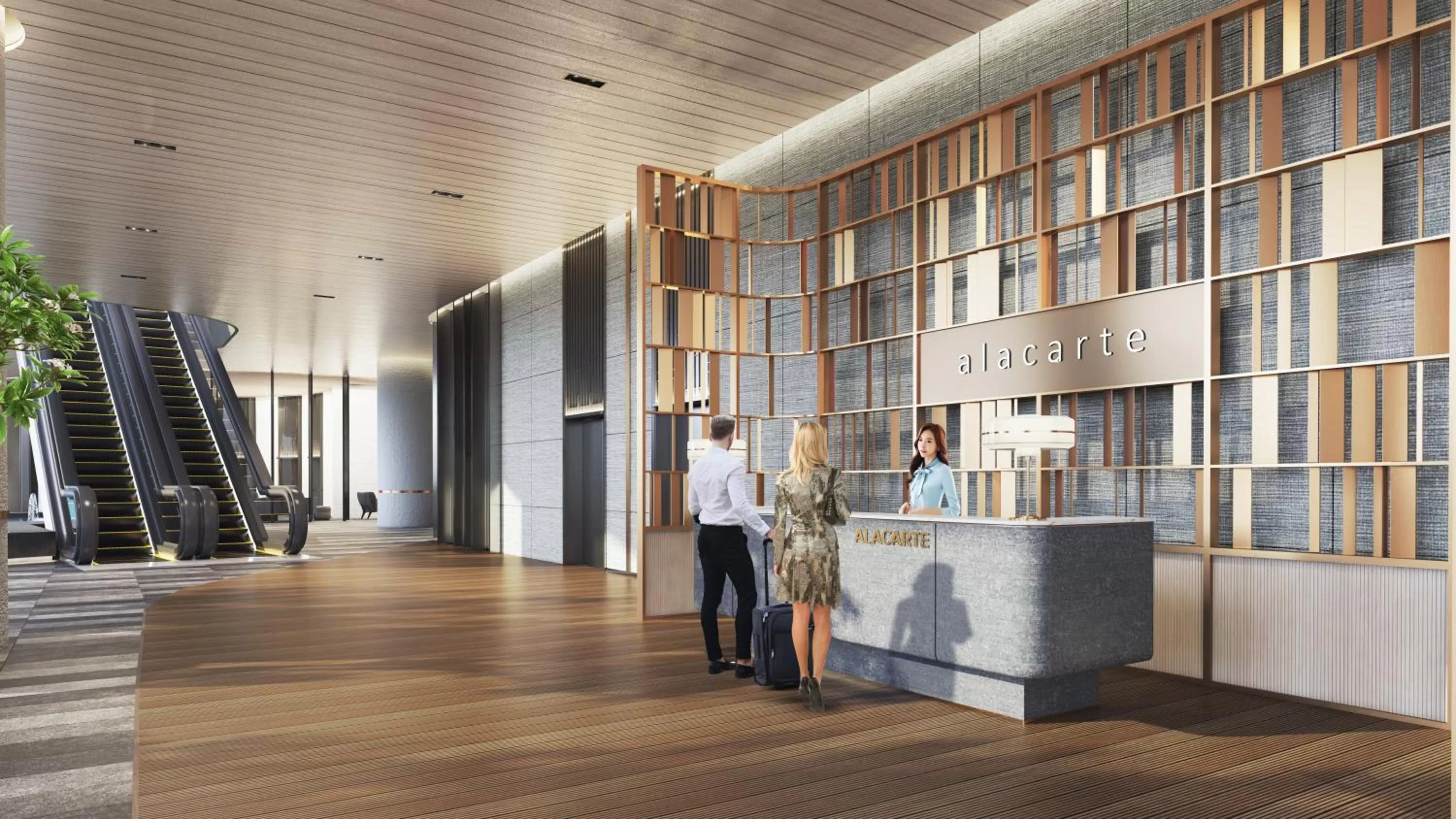 Lobby or reception in A La Carte Ha Long Bay Residence