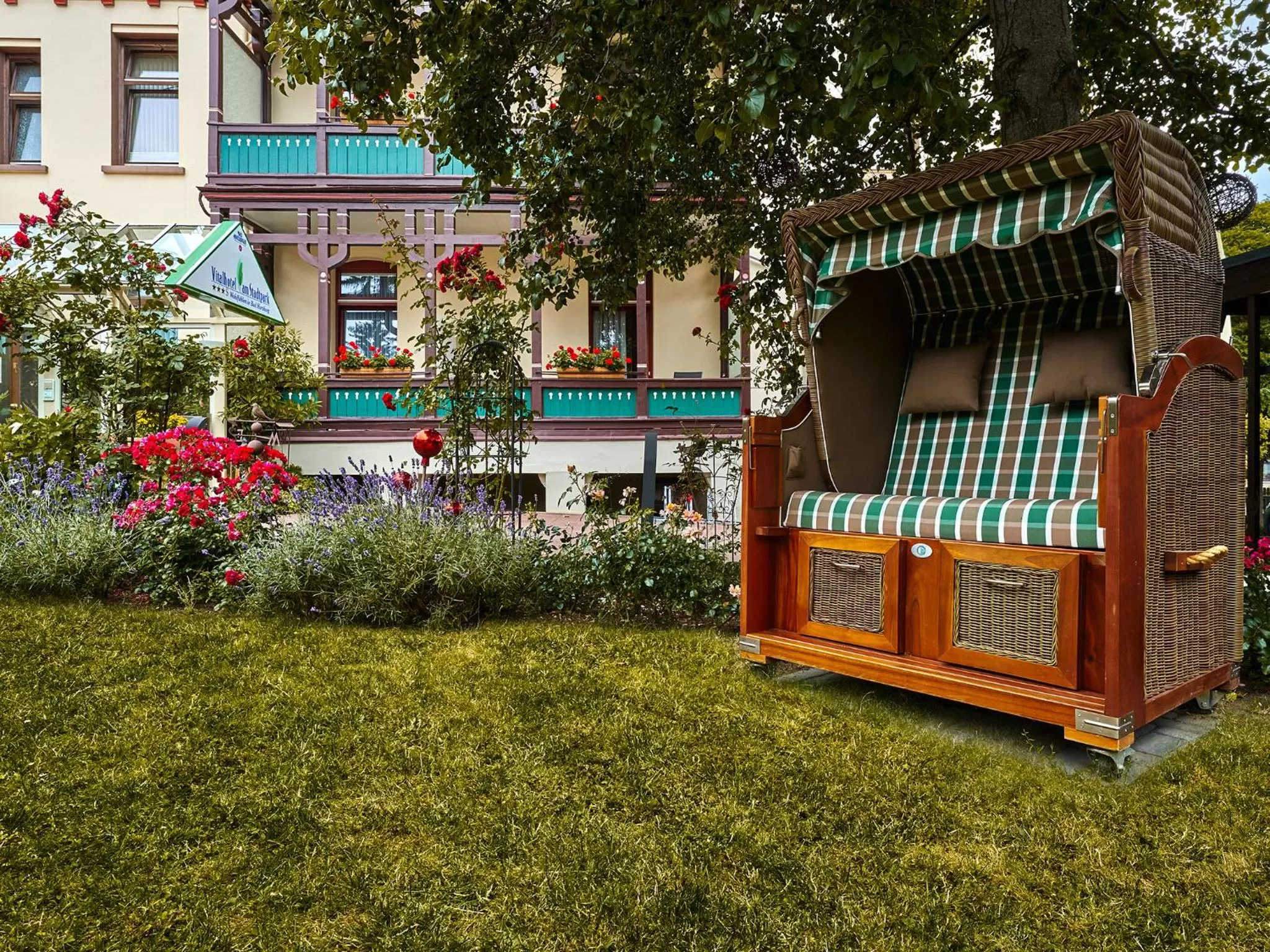 Garden in Vitalhotel am Stadtpark Superior