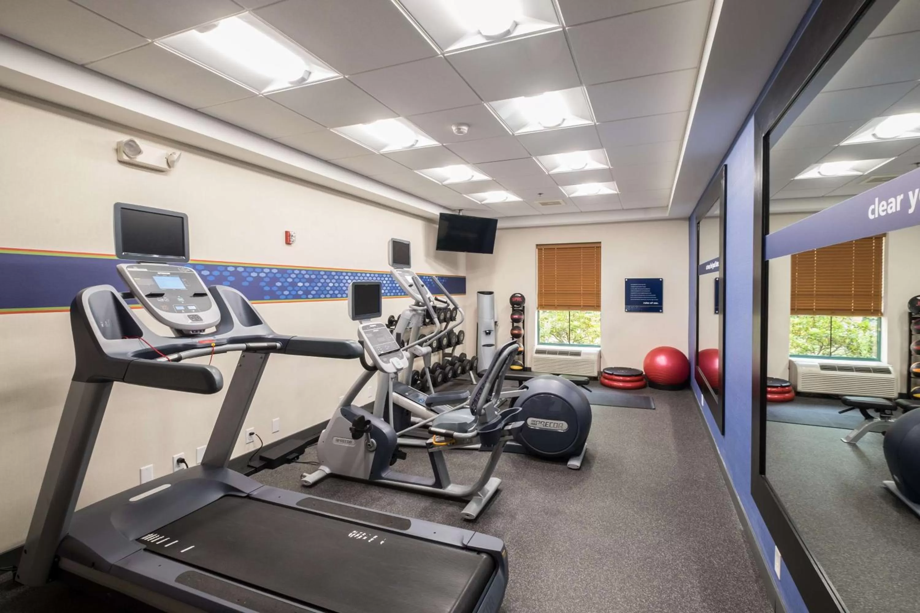 Fitness centre/facilities in Hampton Inn Freeport/Brunswick