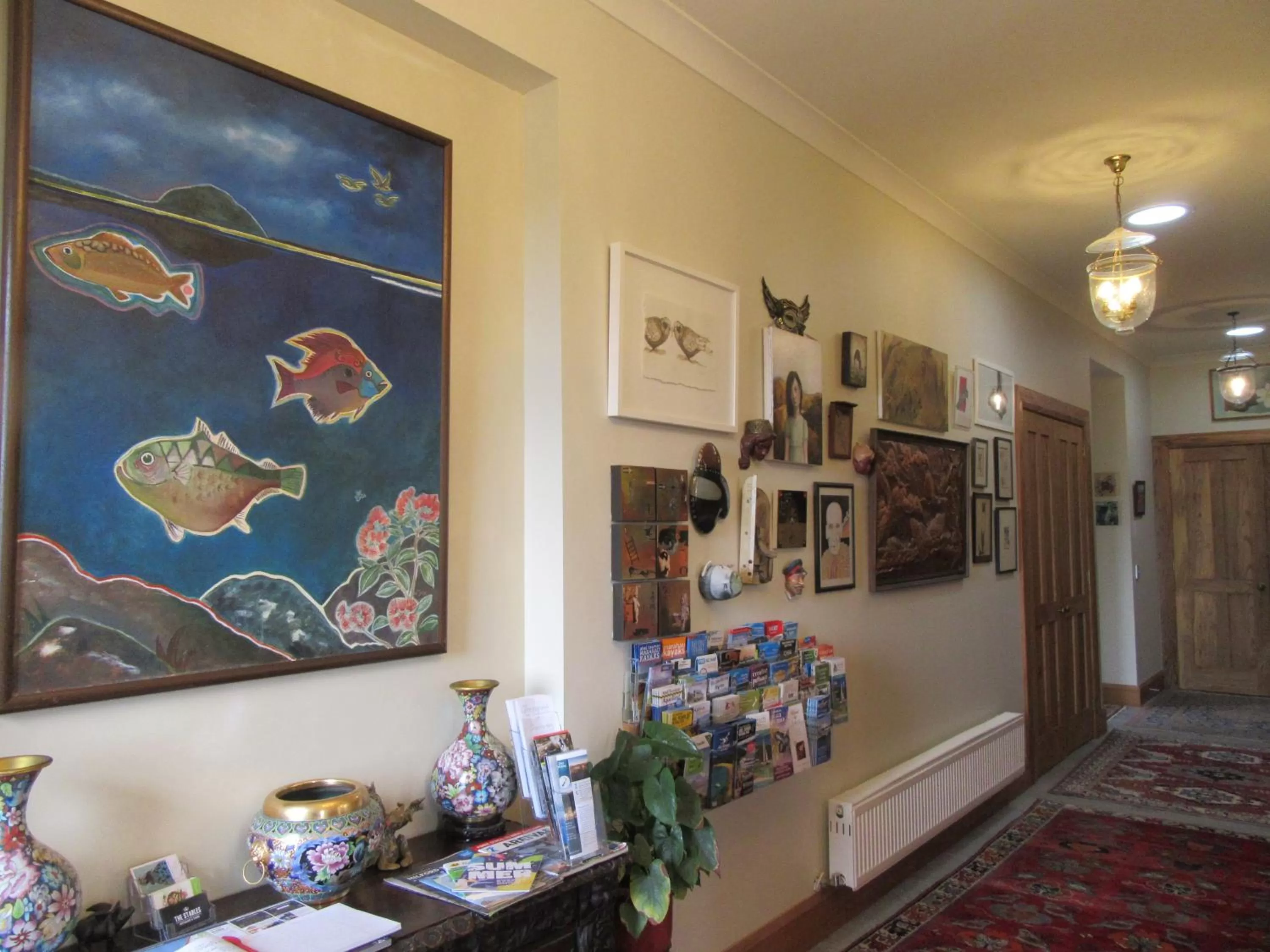 Lobby or reception in Redwood Valley B & B