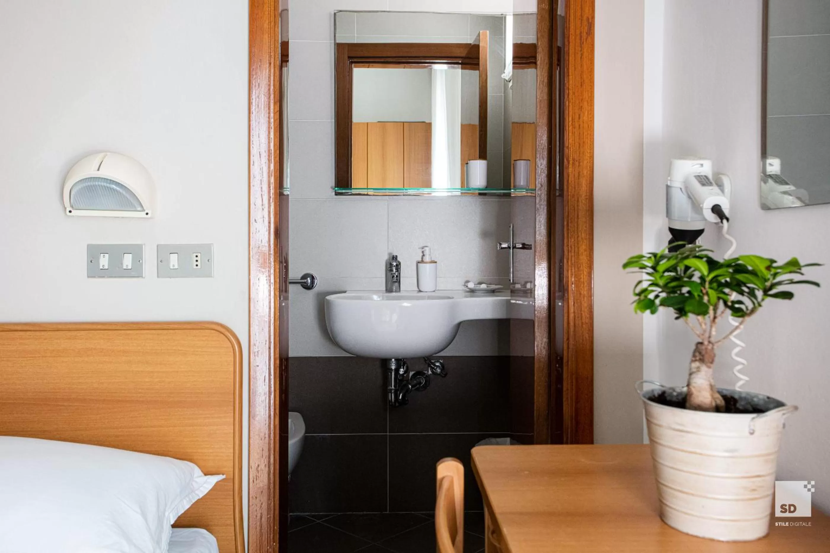 Bathroom in Hotel Fattori Mare