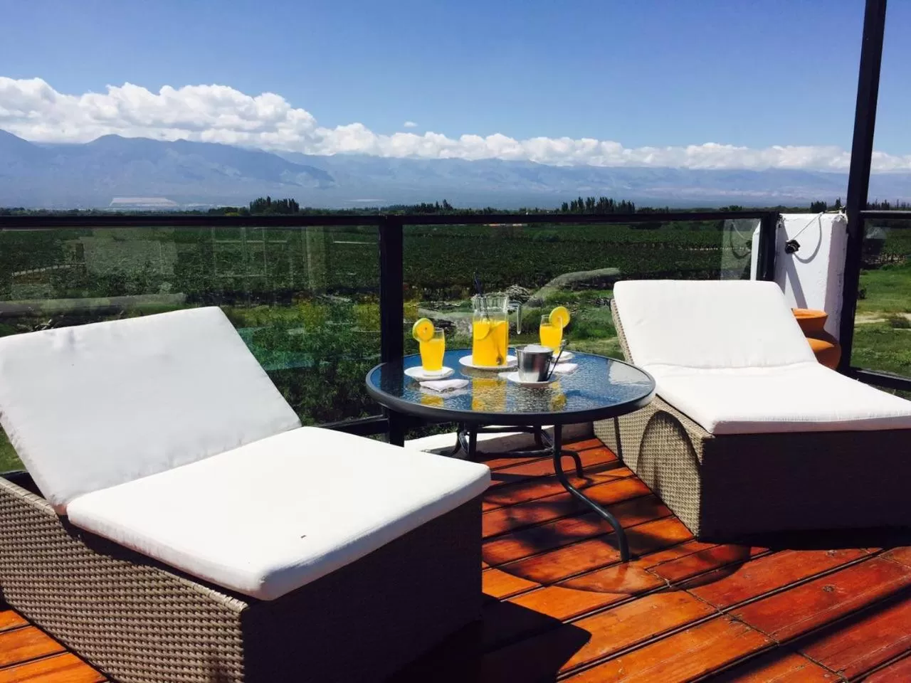 Seating area in Hotel Andino - Adults Only