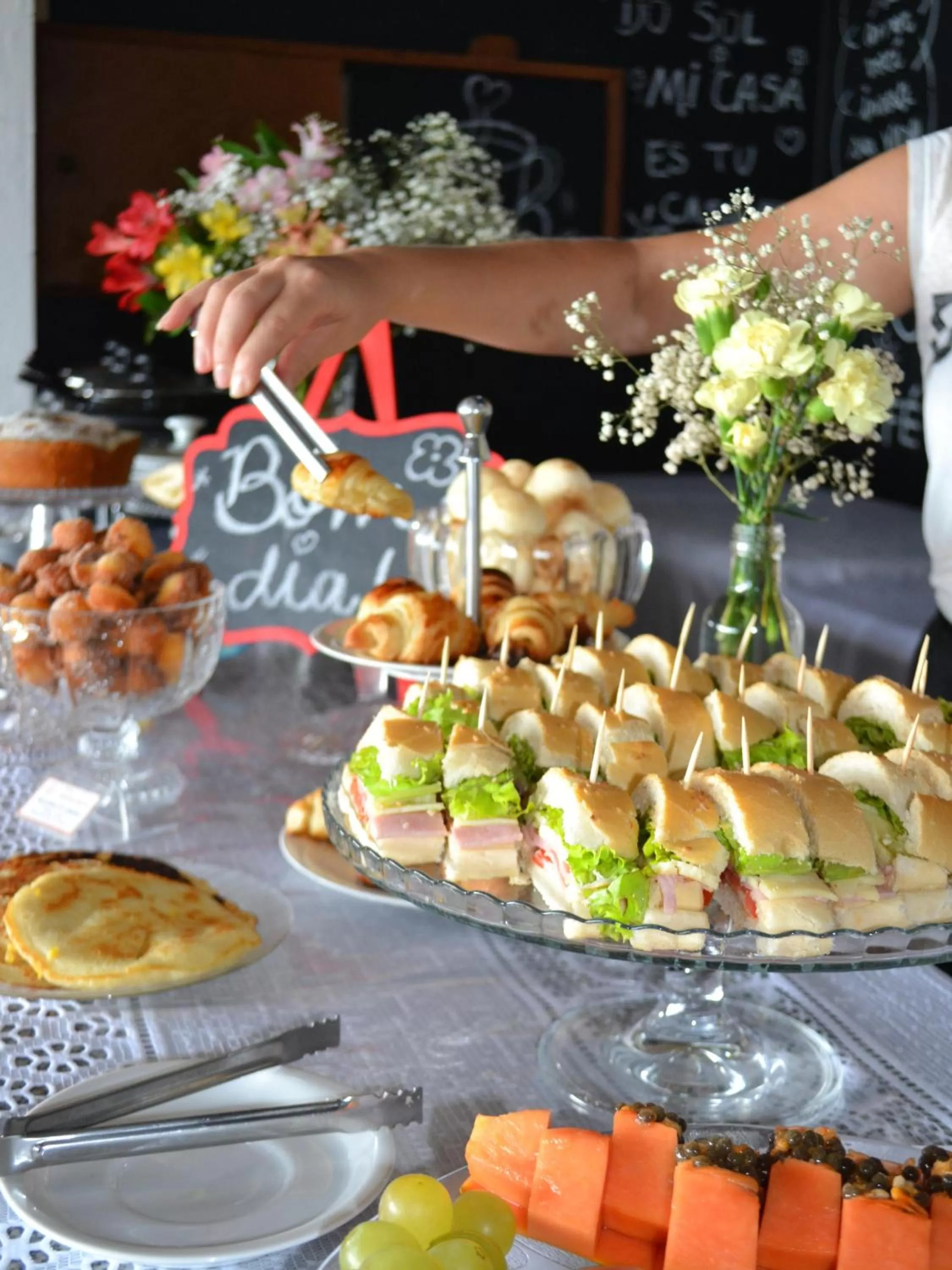 Food close-up in Pousada America do Sol