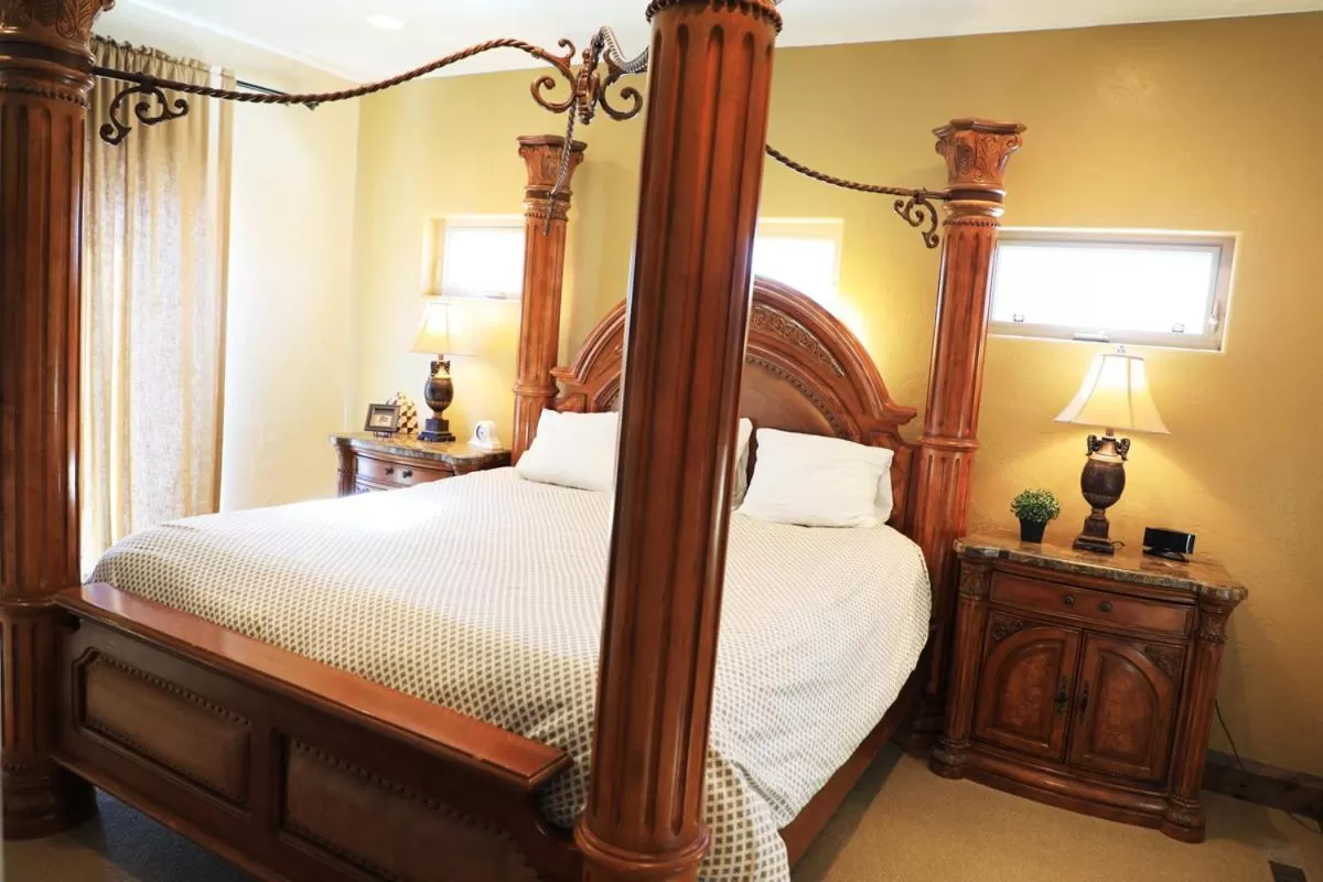 Bed in Zion Ponderosa Ranch Resort