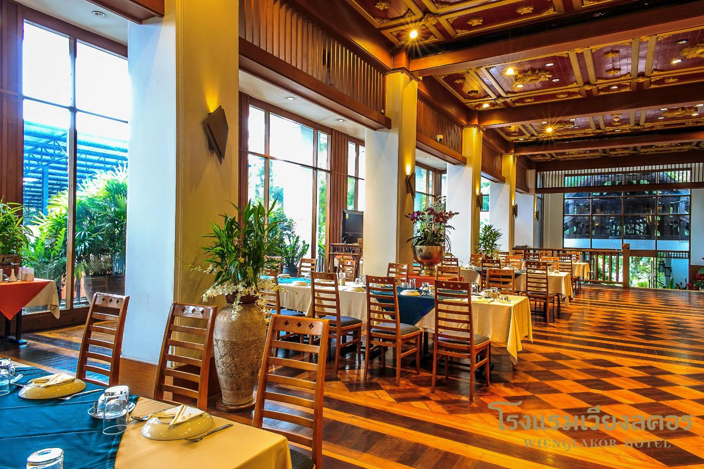 Restaurant/places to eat in Wienglakor Hotel Lampang
