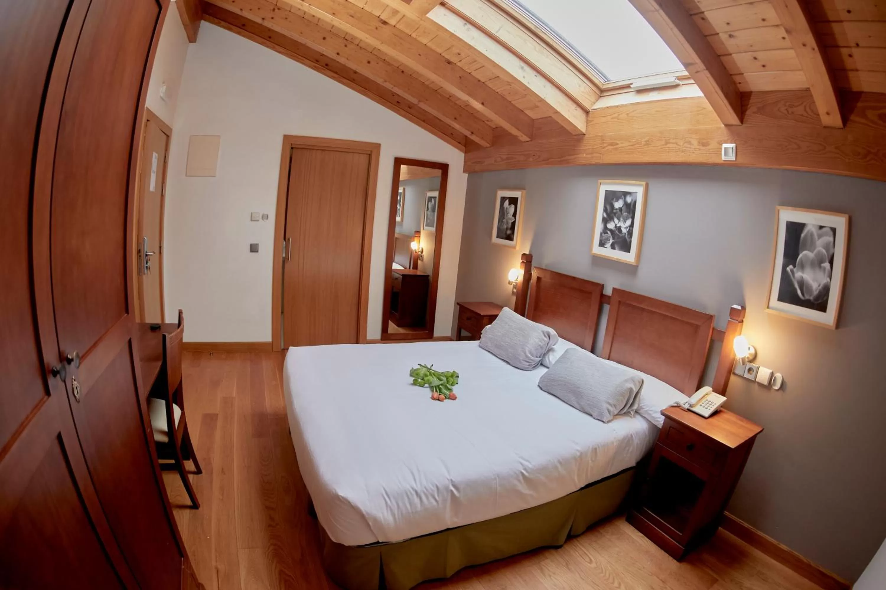 Bed in Hotel Casa Azcona