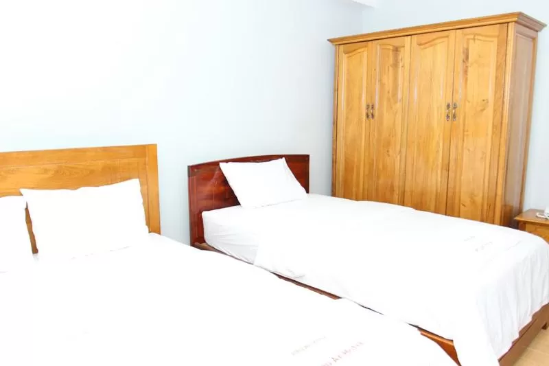 Bed in Khách sạn Phú An