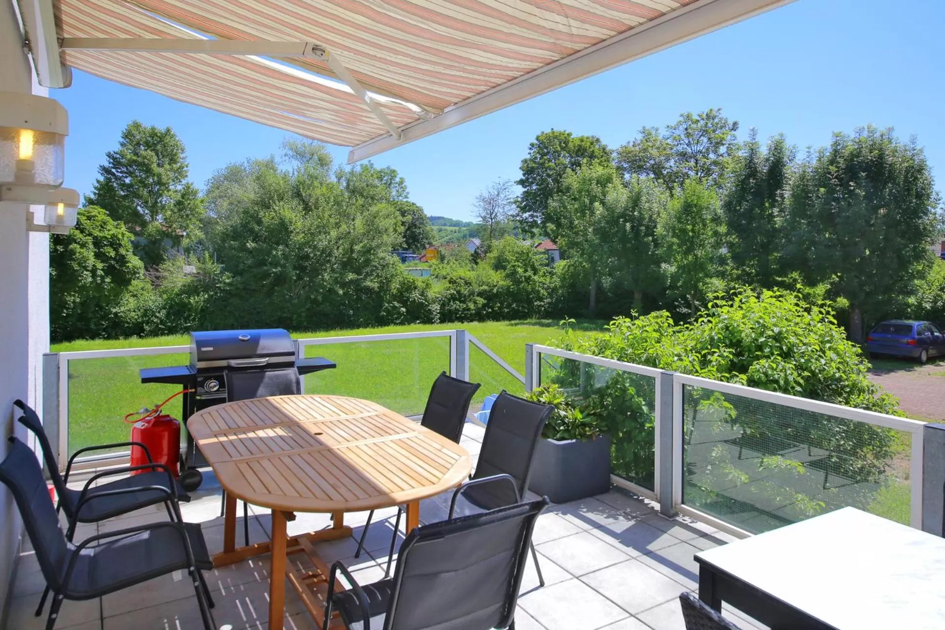 Balcony/Terrace in Hotel Kick