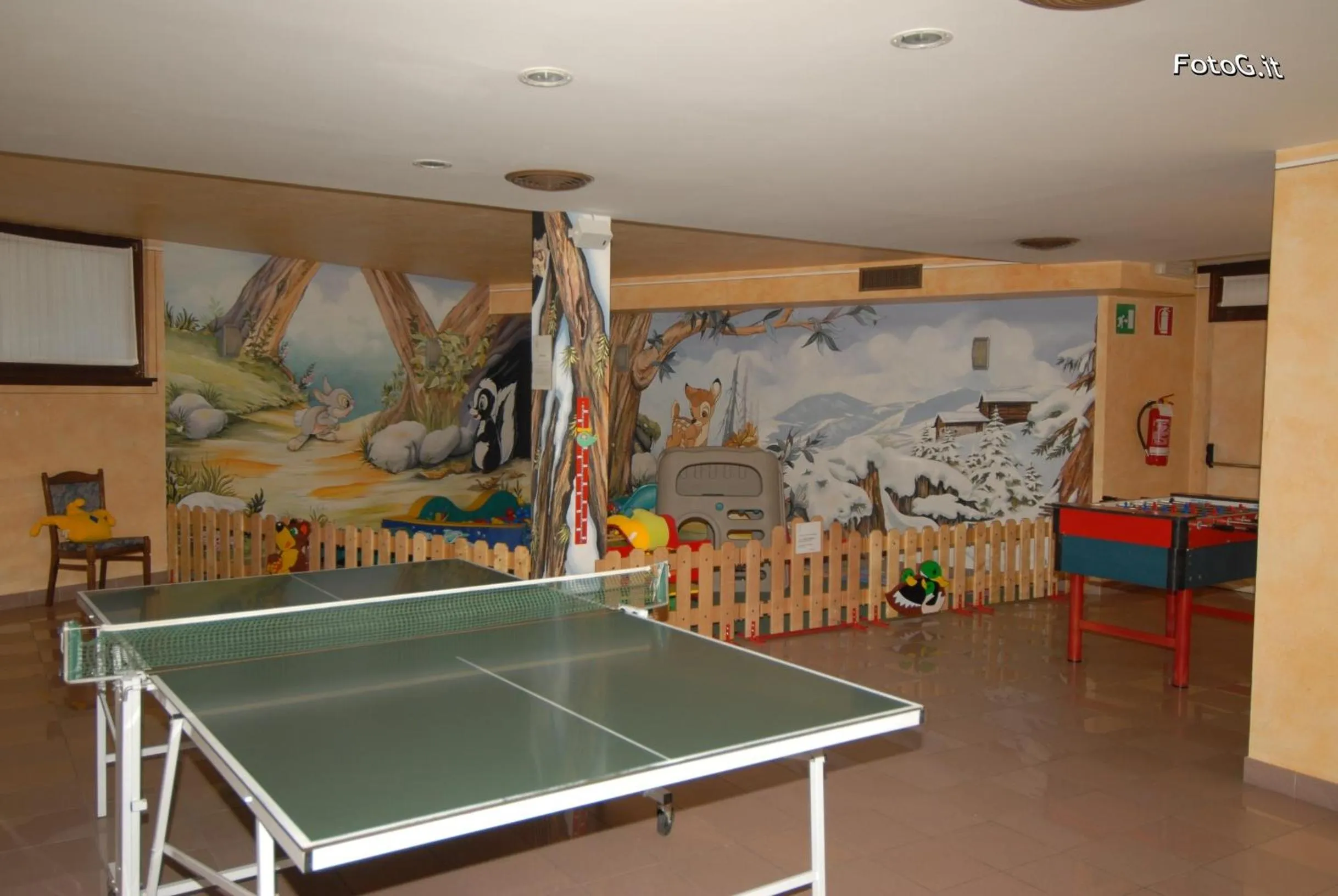 Children play ground in Hotel Baita Clementi